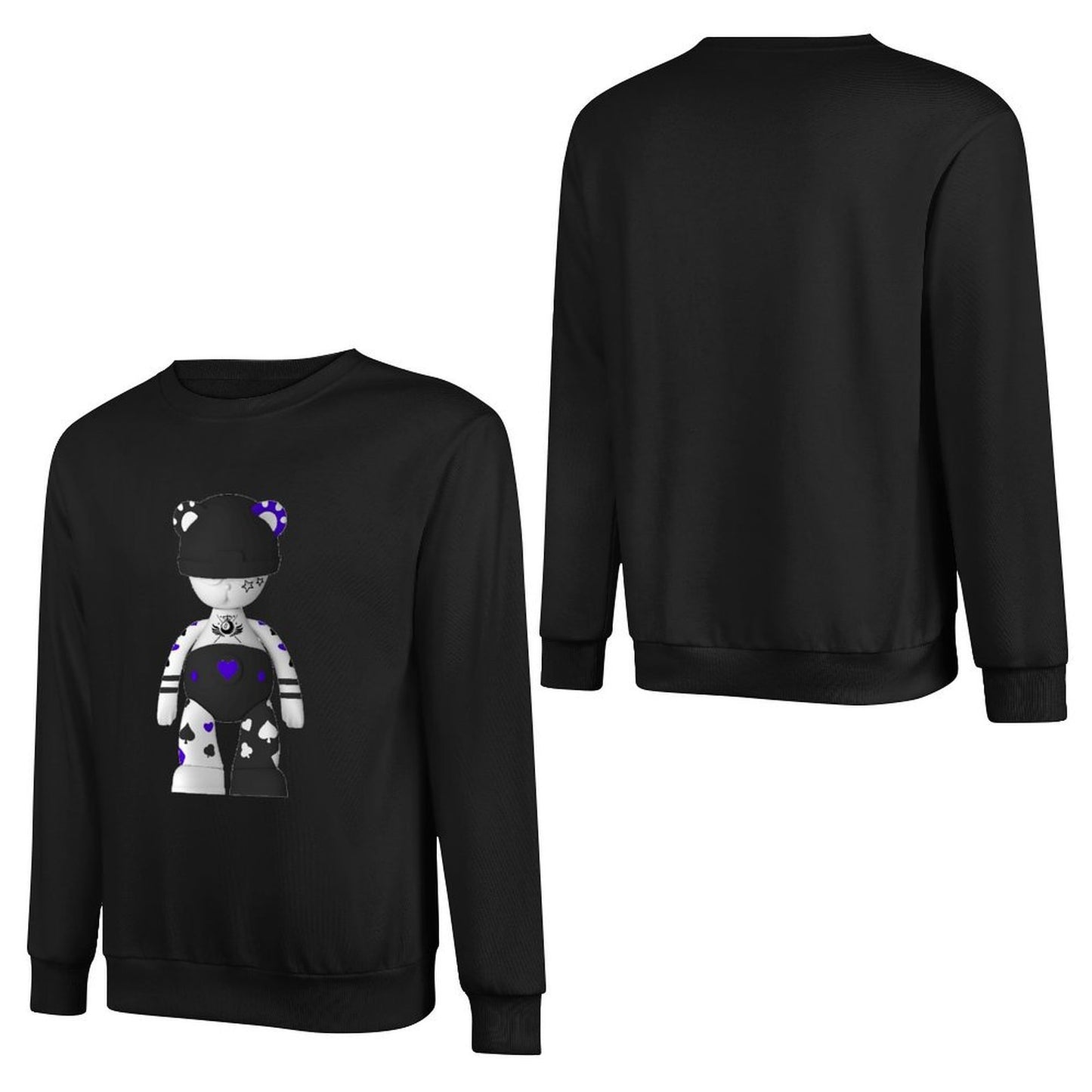 IPIB 250g Crew Neck Long Sleeve Sweatshirt Front GraphicCrew Neck Long Sleeve Sweatshirt6000018-6