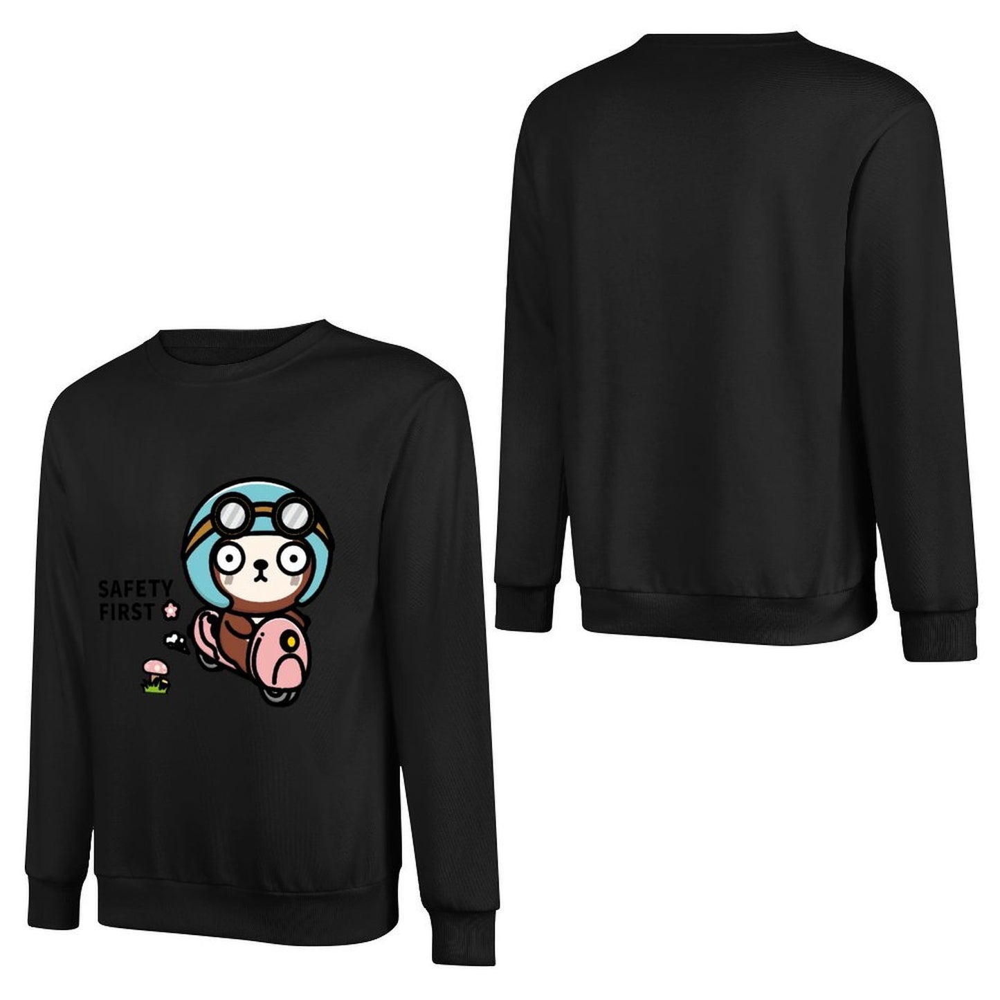 IPBR 250g Crew Neck Long Sleeve Sweatshirt Front GraphicCrew Neck Long Sleeve Sweatshirt4001235