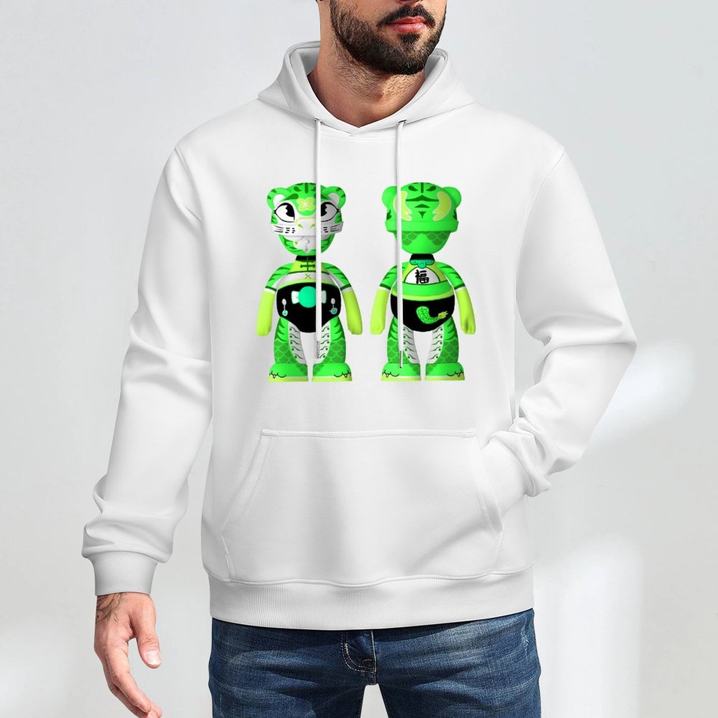 Hoodie Front PatternClassicFit SimpleFit