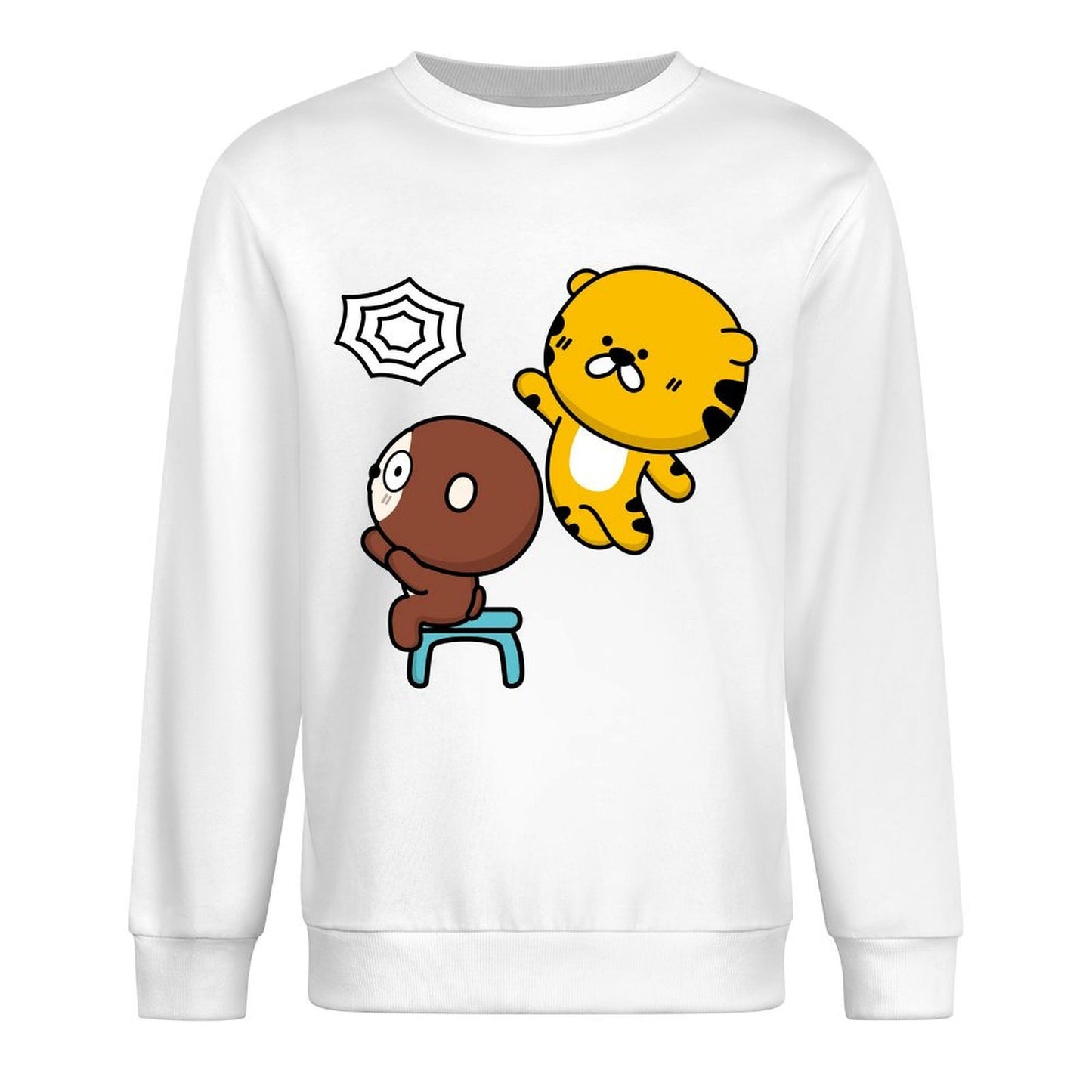 IPBR 250g Crew Neck Long Sleeve Sweatshirt Front GraphicCrew Neck Long Sleeve Sweatshirt4000840