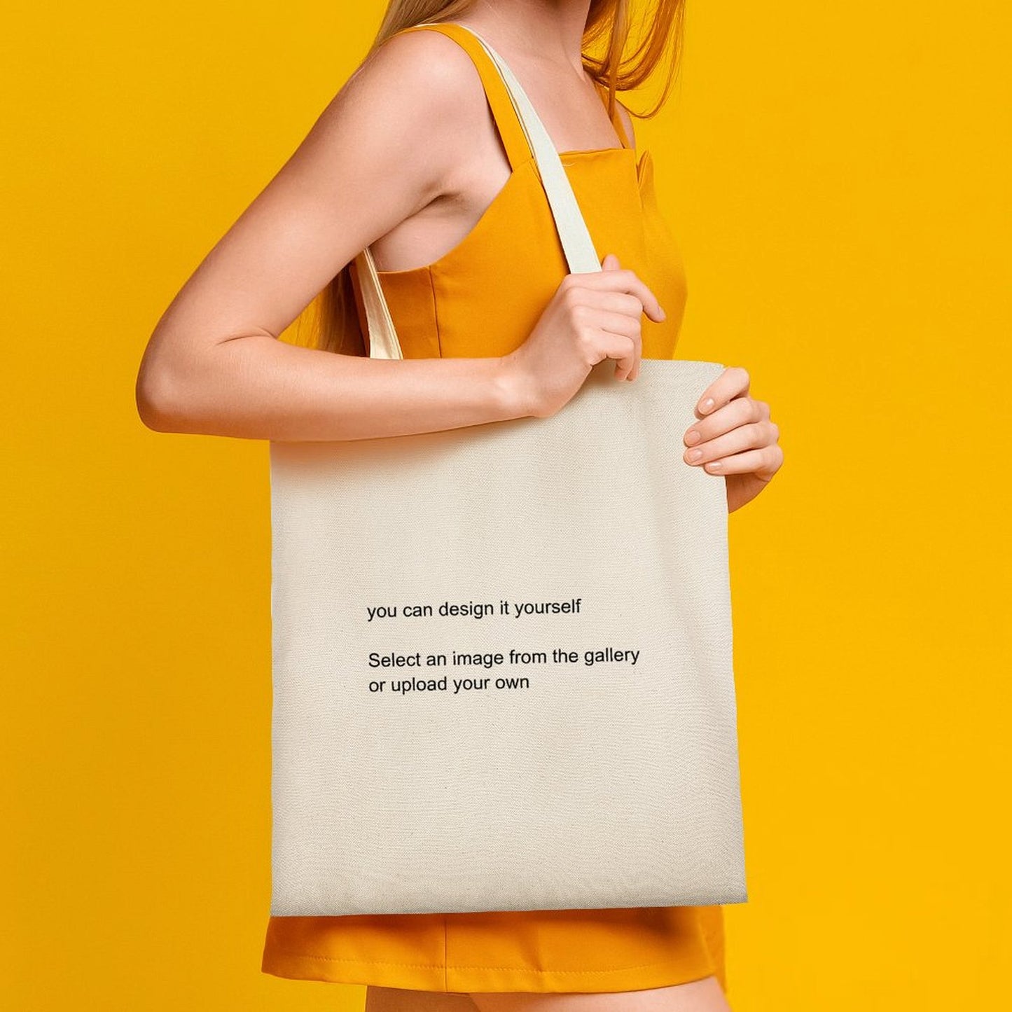 Canvas Tote Bag Style 34x40cm Support personalized design
