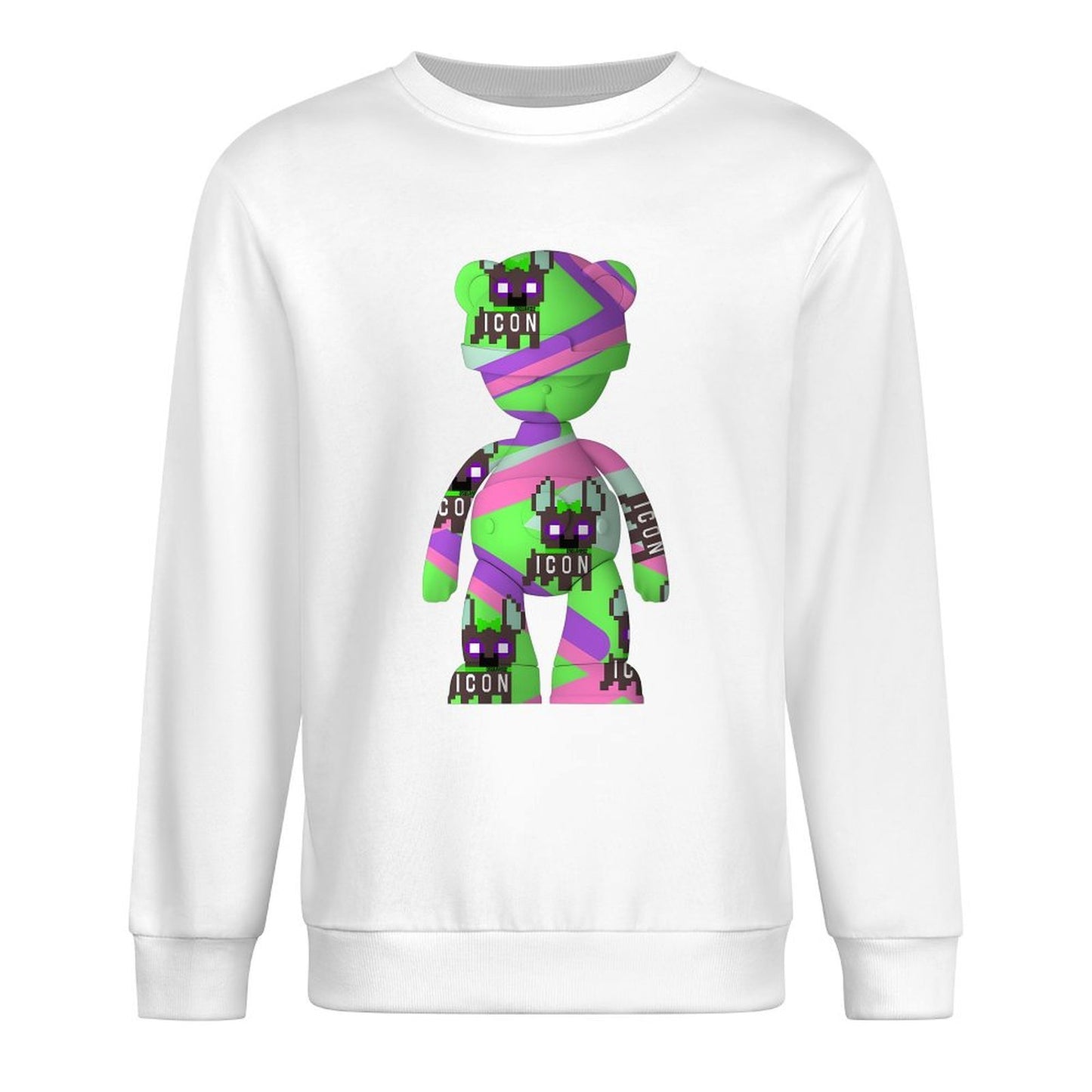 IPIB 250g Crew Neck Long Sleeve Sweatshirt Front GraphicCrew Neck Long Sleeve Sweatshirt6000124-2