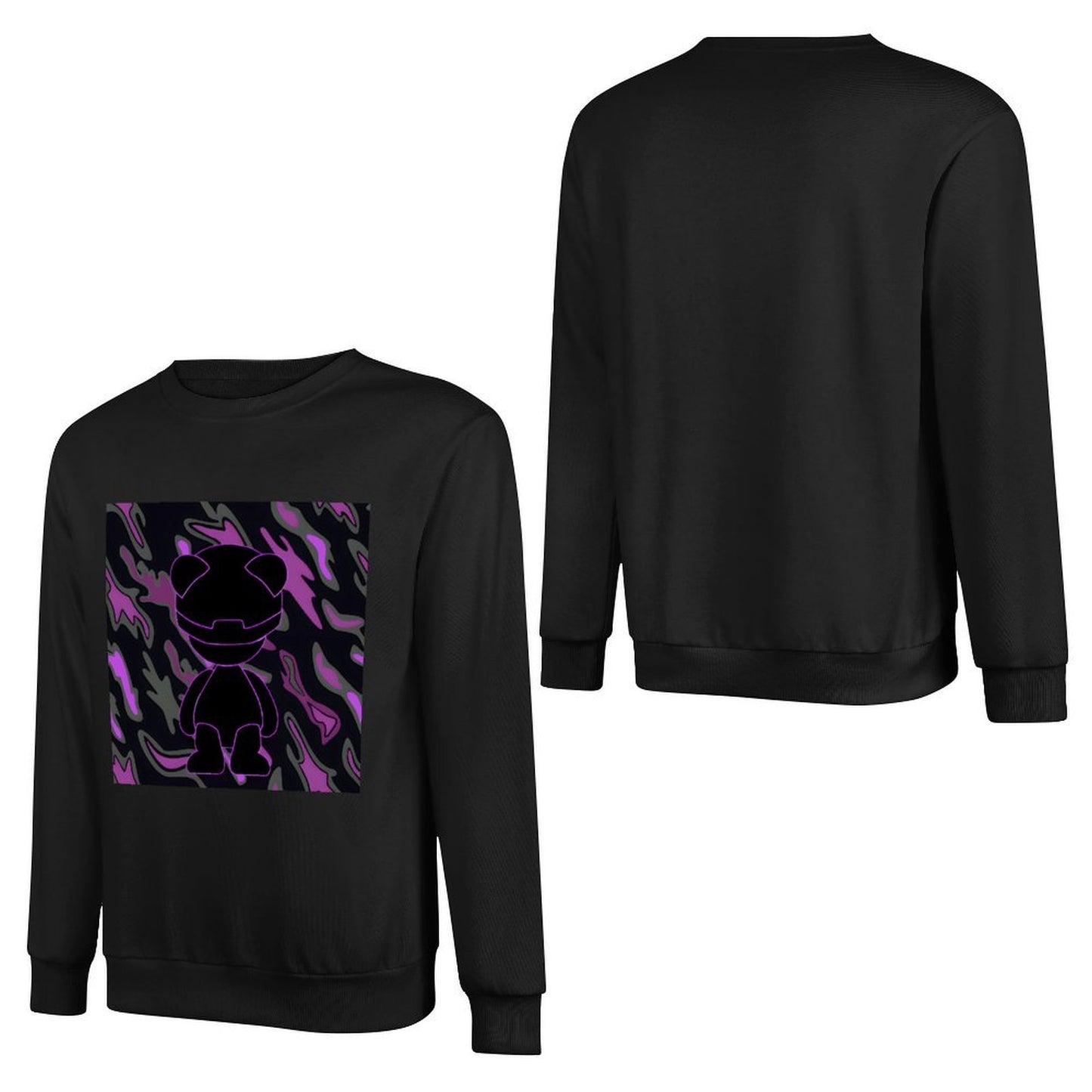 IPIB 250g Crew Neck Long Sleeve Sweatshirt Front GraphicCrew Neck Long Sleeve Sweatshirt6000023-2