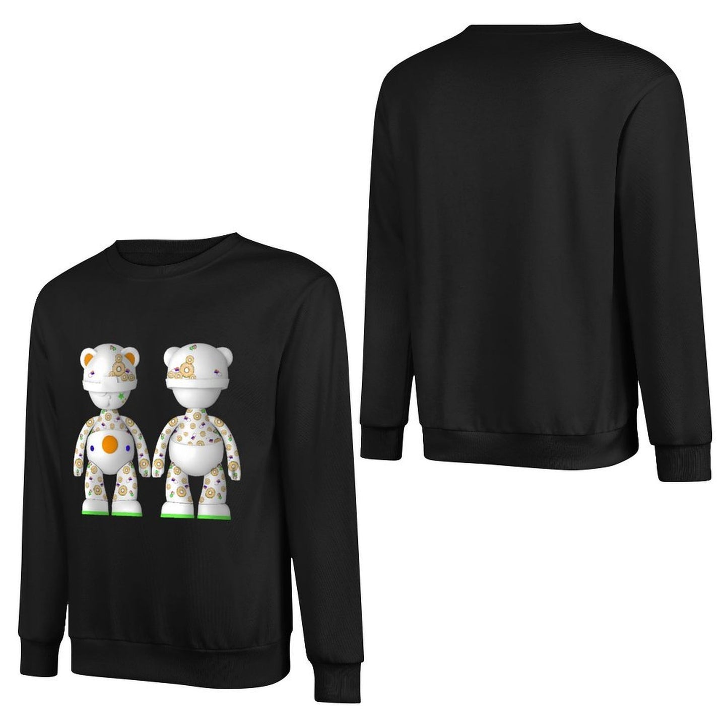 IPIB 250g Crew Neck Long Sleeve Sweatshirt Front GraphicCrew Neck Long Sleeve Sweatshirt6000097-3