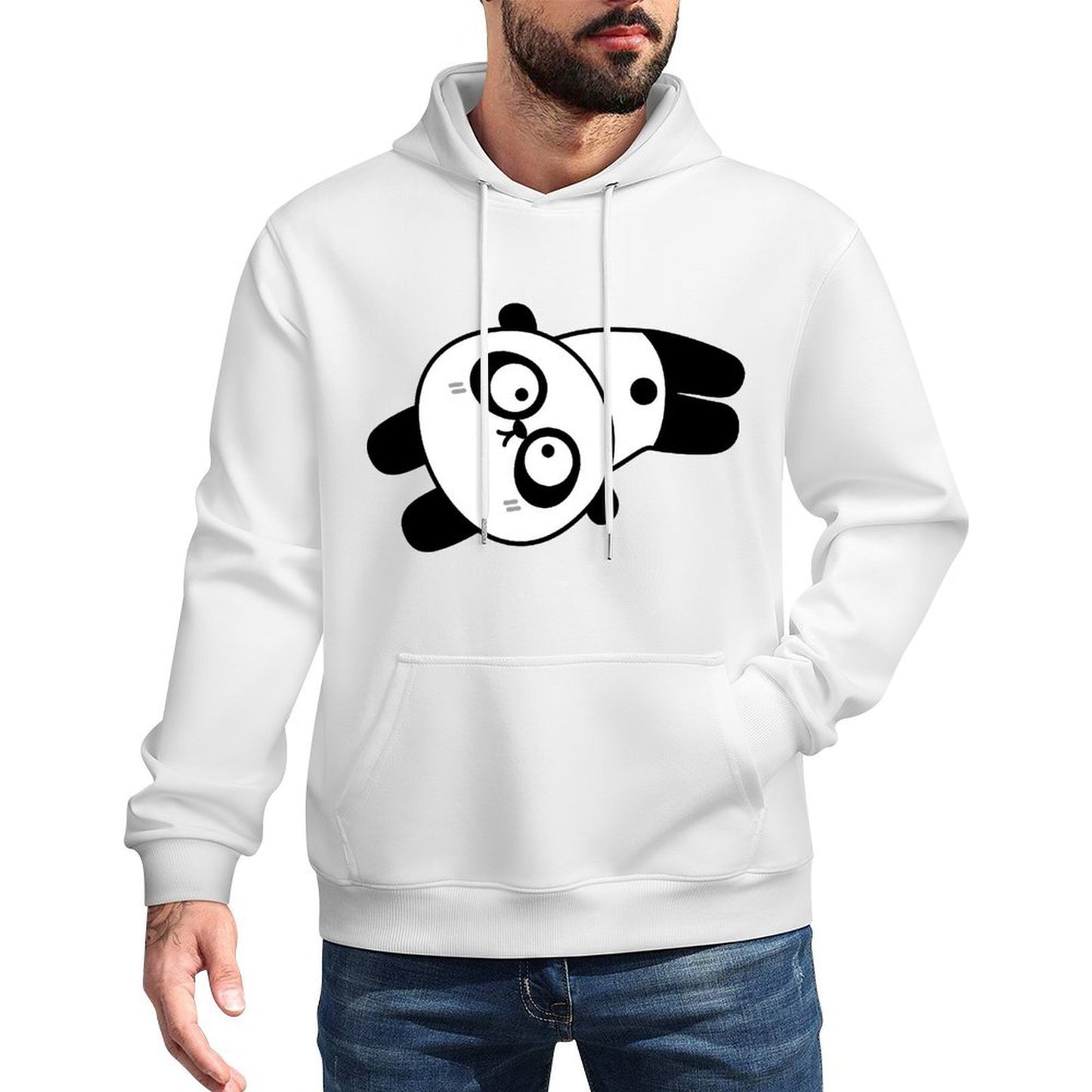 Front Graphic HoodiesPocket Tee Clean Edges