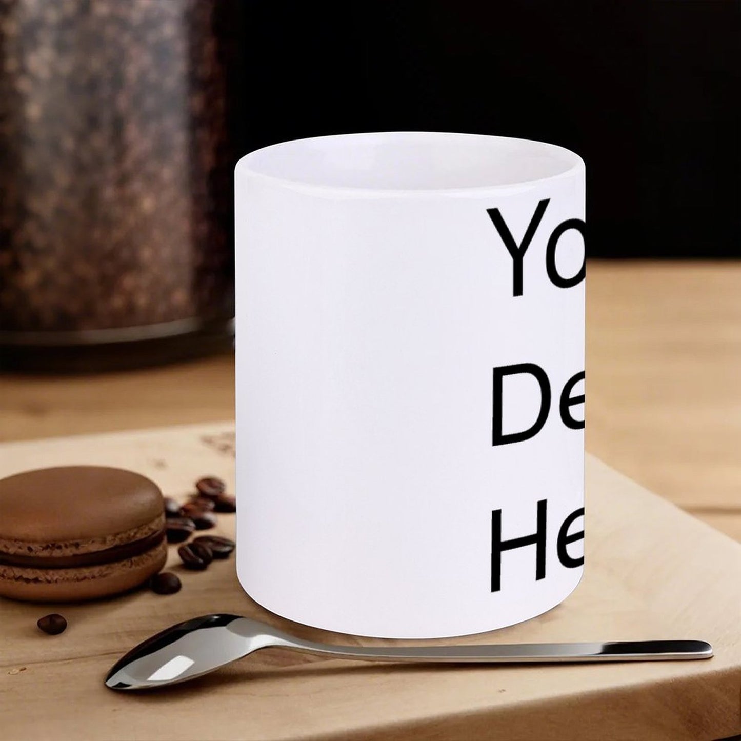 White Mug  Style One Size