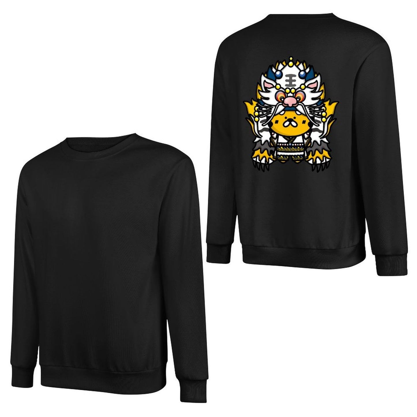 Crew Neck Long Sleeve Sweatshirt 4000634
