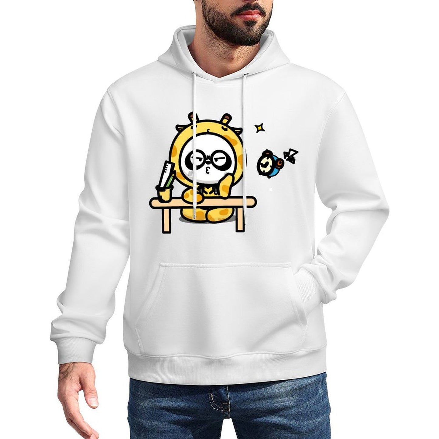 IPBR 250g Hooded Pocket Sweatshirt Front GraphicMen's Hooded  Sweatshirt4001245