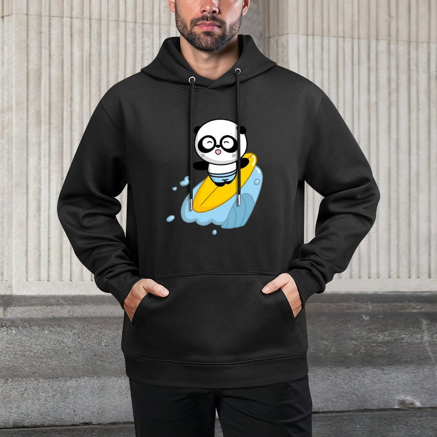 IPBR 250g Hooded Pocket Sweatshirt Front GraphicMen's Hooded  Sweatshirt4000319