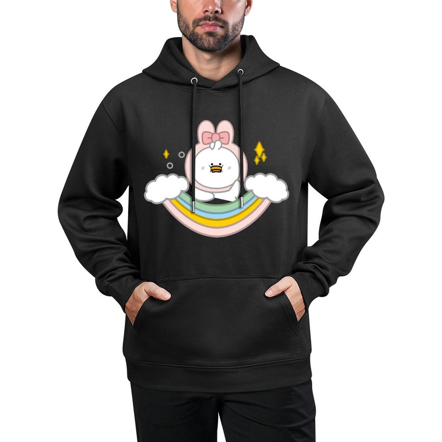 IPBR 250g Hooded Pocket Sweatshirt Front GraphicMen's Hooded  Sweatshirt4001380