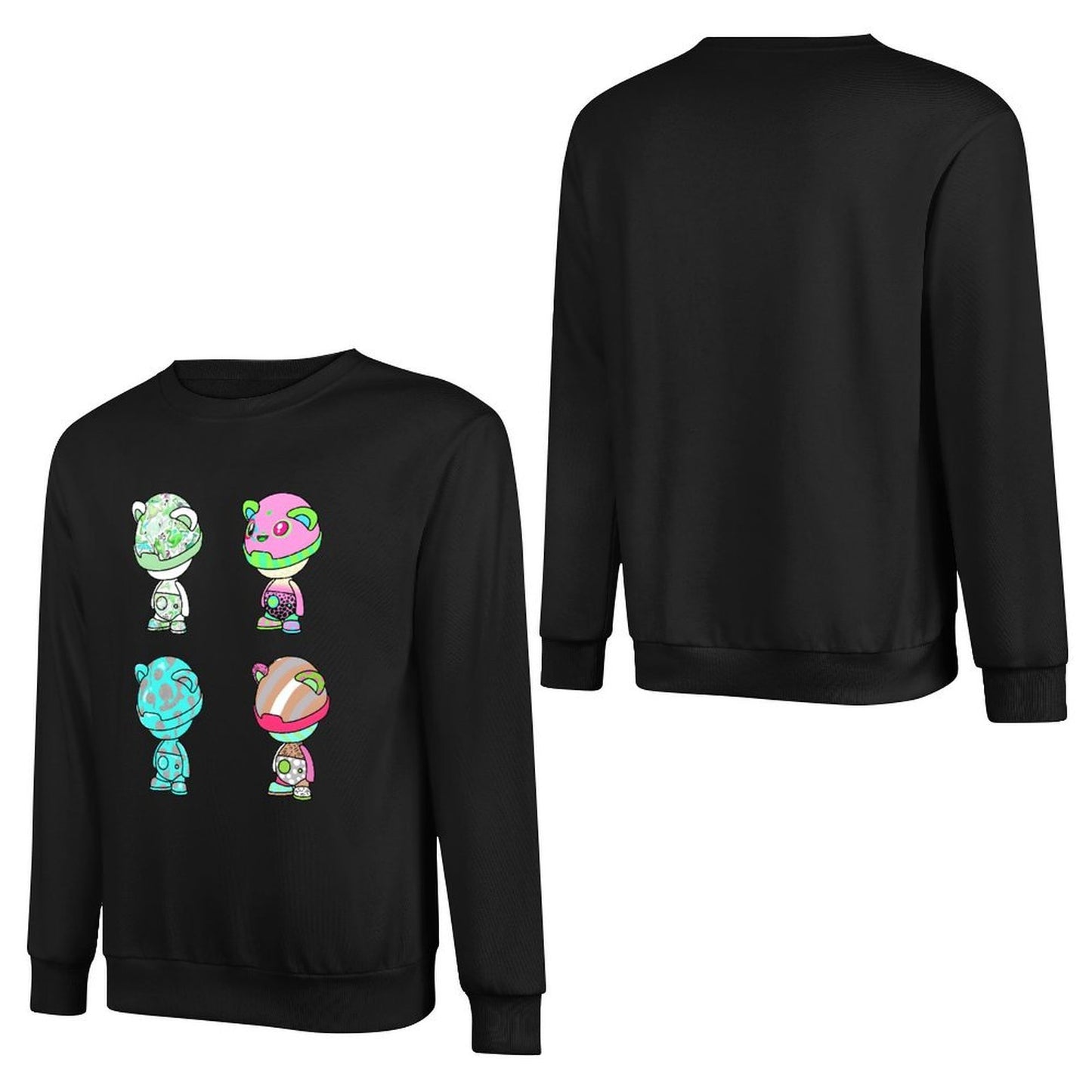 IPIB 250g Crew Neck Long Sleeve Sweatshirt Front GraphicCrew Neck Long Sleeve Sweatshirt6000073-5