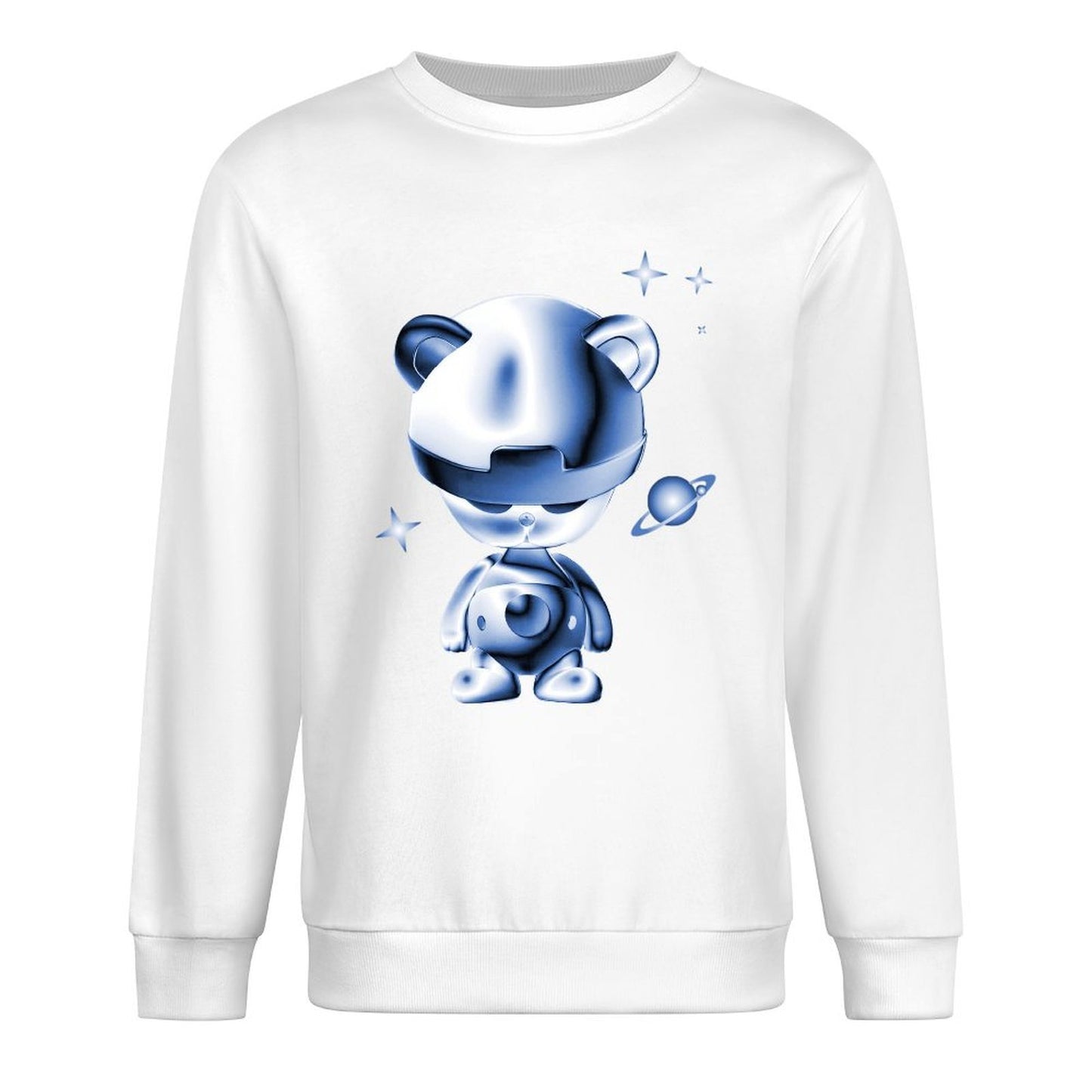 IPIB 250g Crew Neck Long Sleeve Sweatshirt Front GraphicCrew Neck Long Sleeve Sweatshirt6000026-1