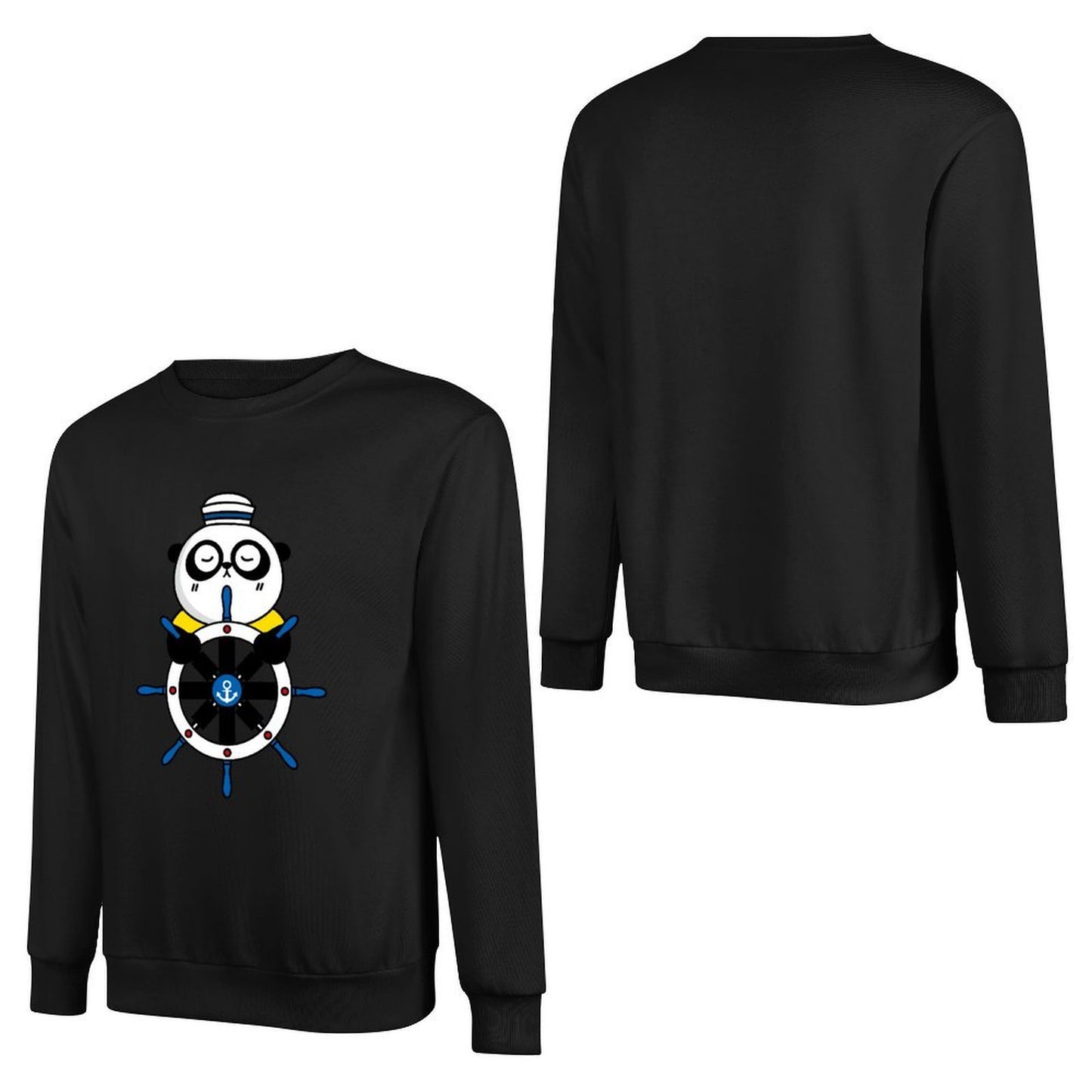 IPBR 250g Crew Neck Long Sleeve Sweatshirt Front GraphicCrew Neck Long Sleeve Sweatshirt4000351