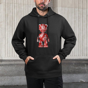 IPIB 250g Hooded Pocket Sweatshirt Front GraphicMen's Hooded  Sweatshirt6000112-2