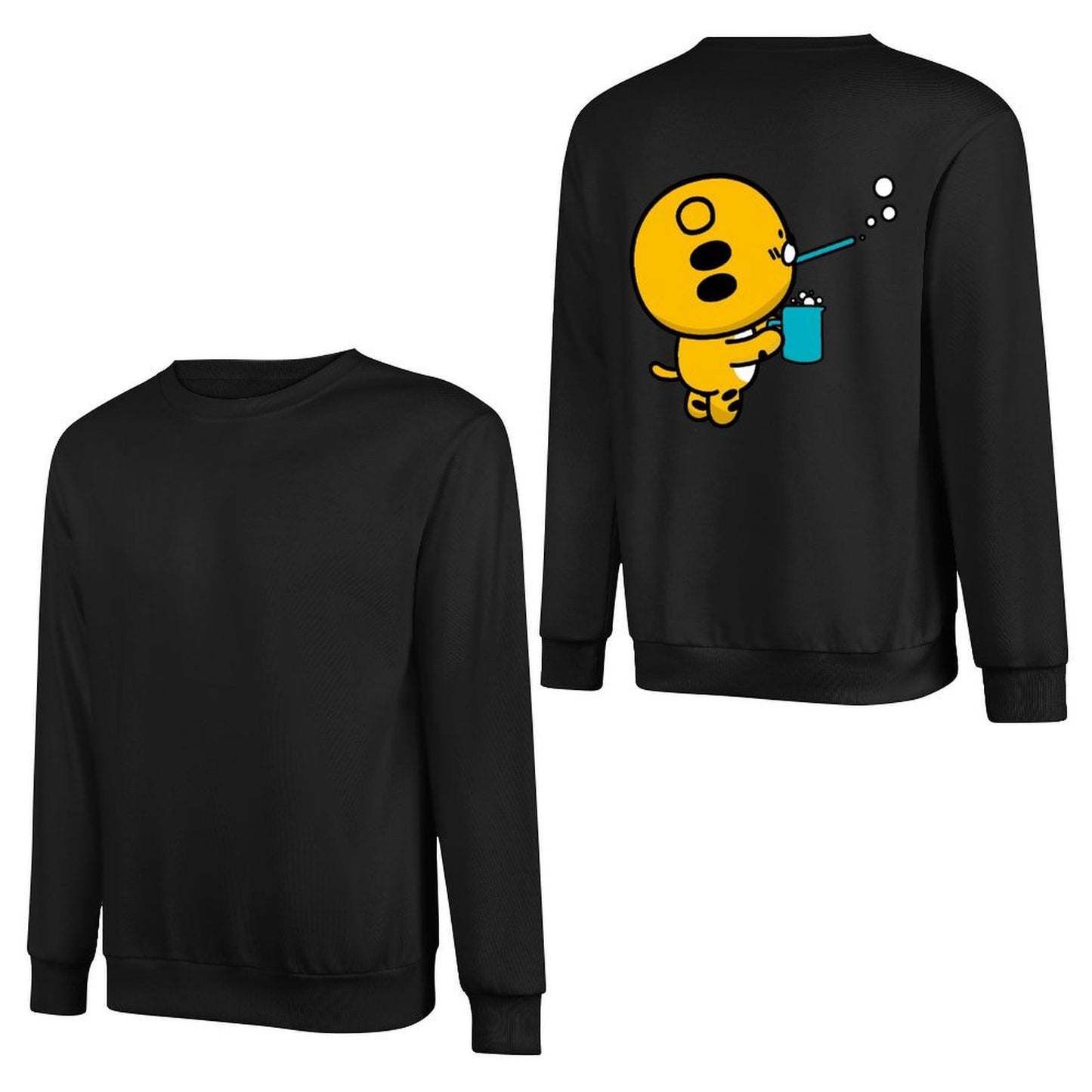 Long-sleeved crew neck sweatshirtSleek LifestyleLine Long Sleeve