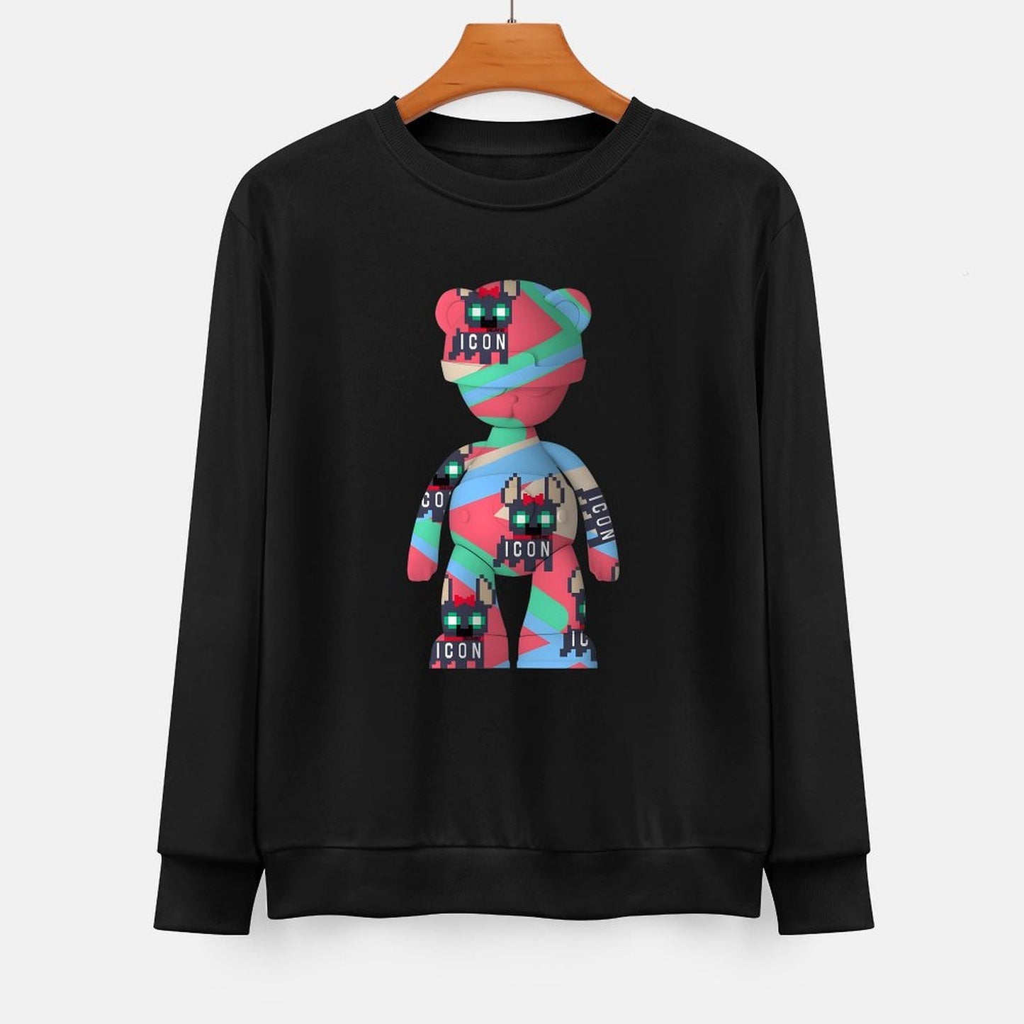 IPIB 250g Crew Neck Long Sleeve Sweatshirt Front GraphicCrew Neck Long Sleeve Sweatshirt6000124-4
