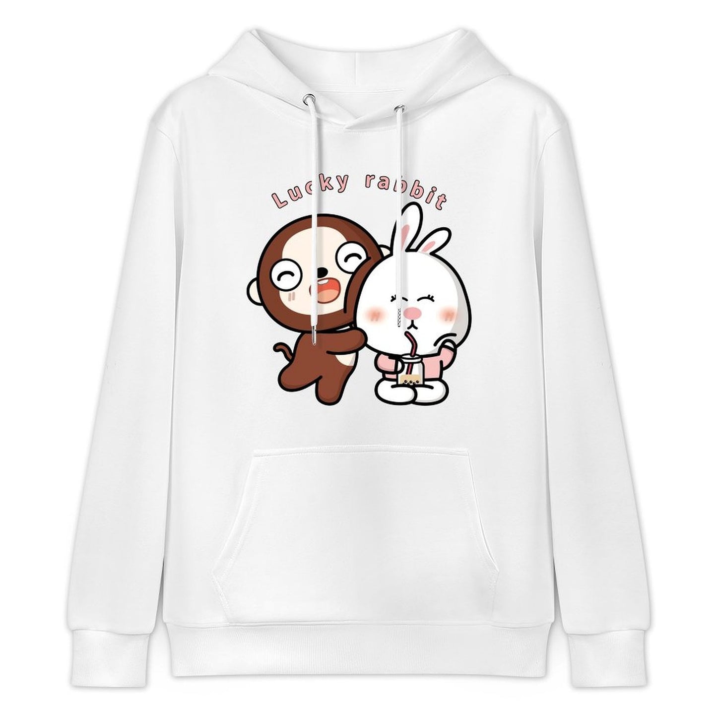 Solid TimelessComfort Front Graphic Hoodies