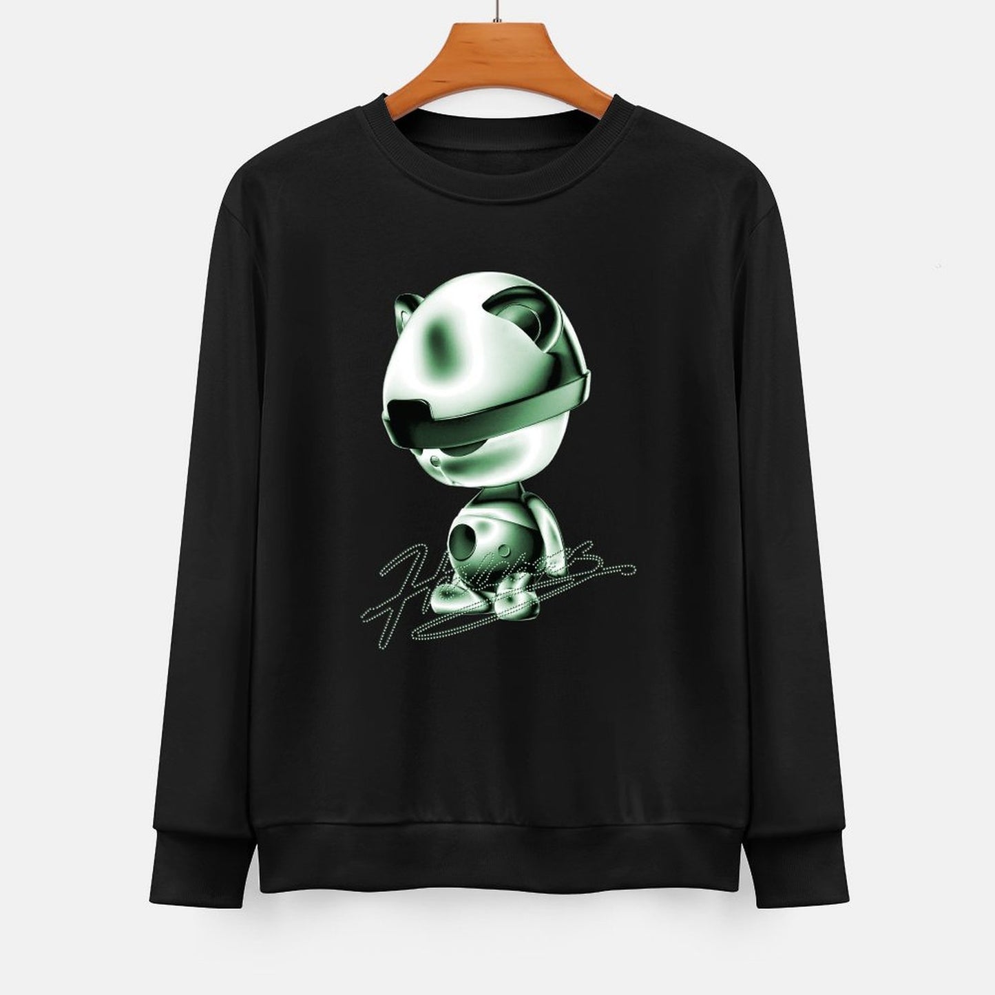 IPIB 250g Crew Neck Long Sleeve Sweatshirt Front GraphicCrew Neck Long Sleeve Sweatshirt6000027-4
