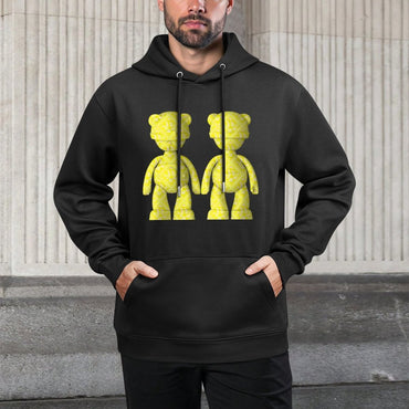 IPIB 250g Hooded Pocket Sweatshirt Front GraphicMen's Hooded  Sweatshirt6000147-1