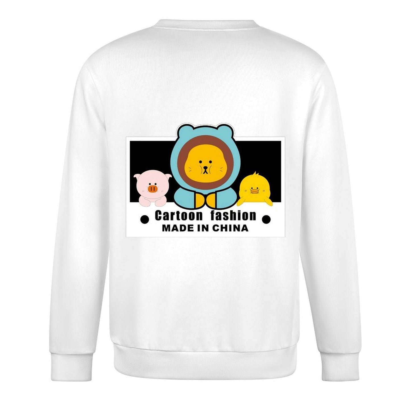 Crew Neck Long Sleeve Sweatshirt 4000693
