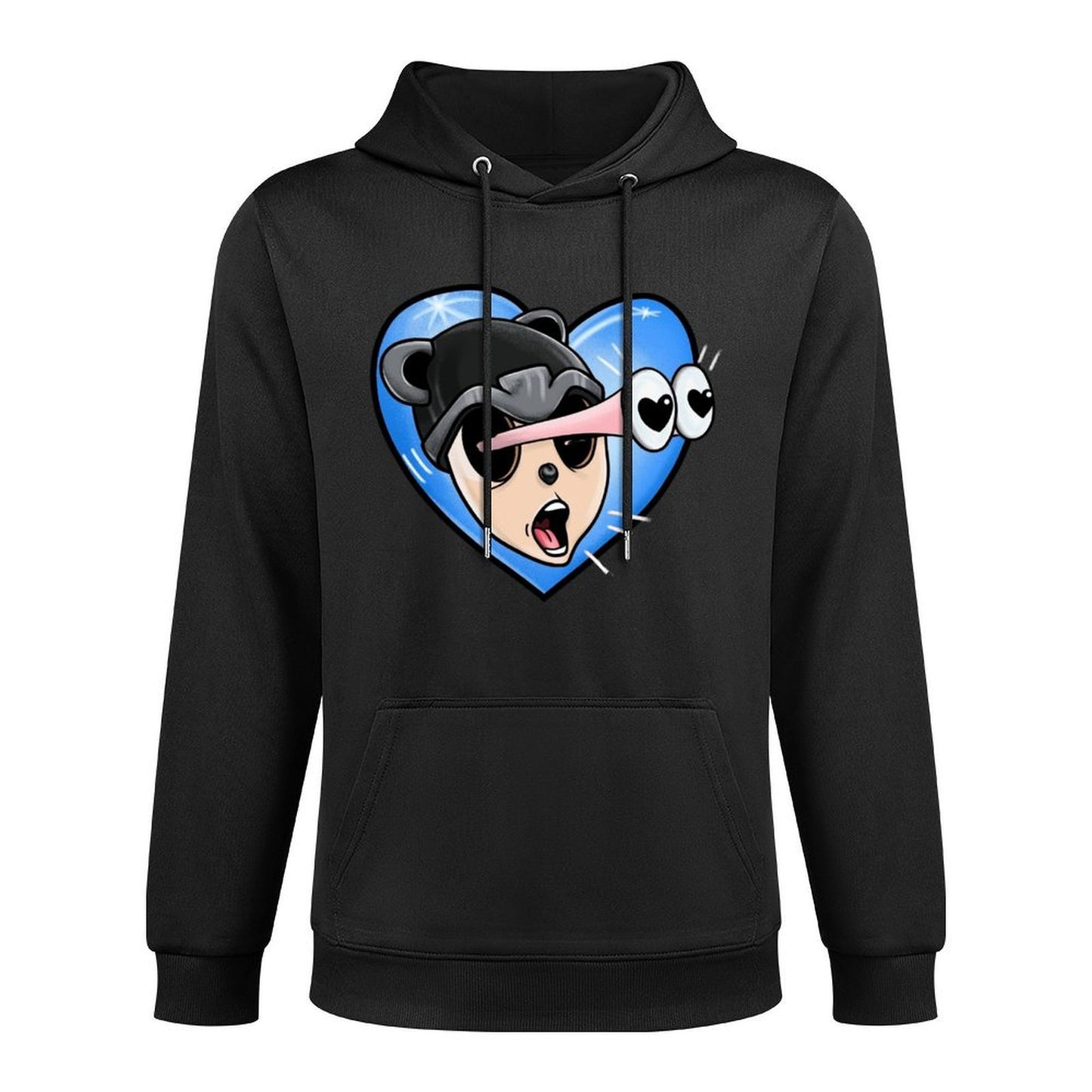 IPIB 250g Hooded Pocket Sweatshirt Front GraphicMen's Hooded  Sweatshirt6000048-3