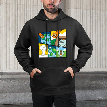 IPBR 250g Hooded Pocket Sweatshirt Front GraphicMen's Hooded  Sweatshirt4001341