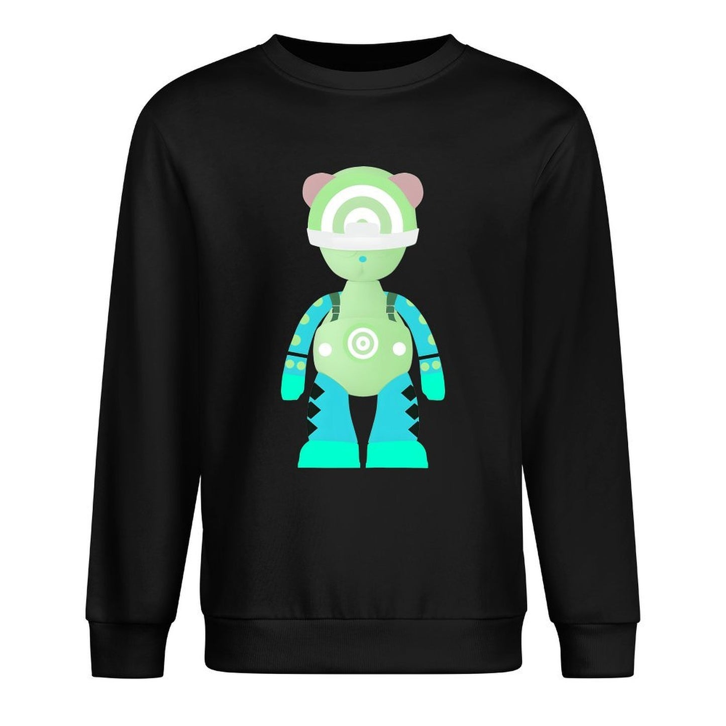 IPIB 250g Crew Neck Long Sleeve Sweatshirt Front GraphicCrew Neck Long Sleeve Sweatshirt6000134-2