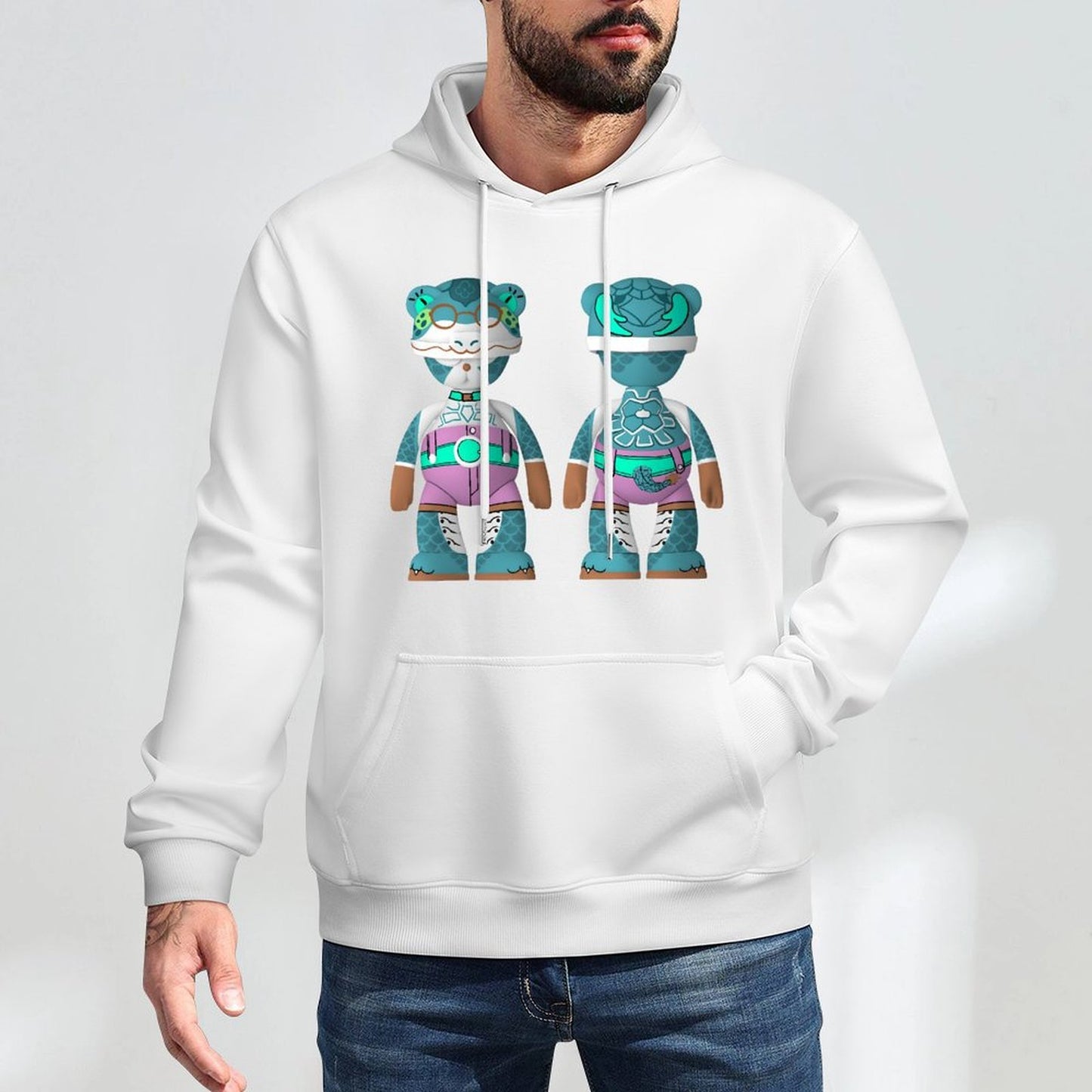 Hoodie Front PatternDesign-Your-Own Soft-Touch