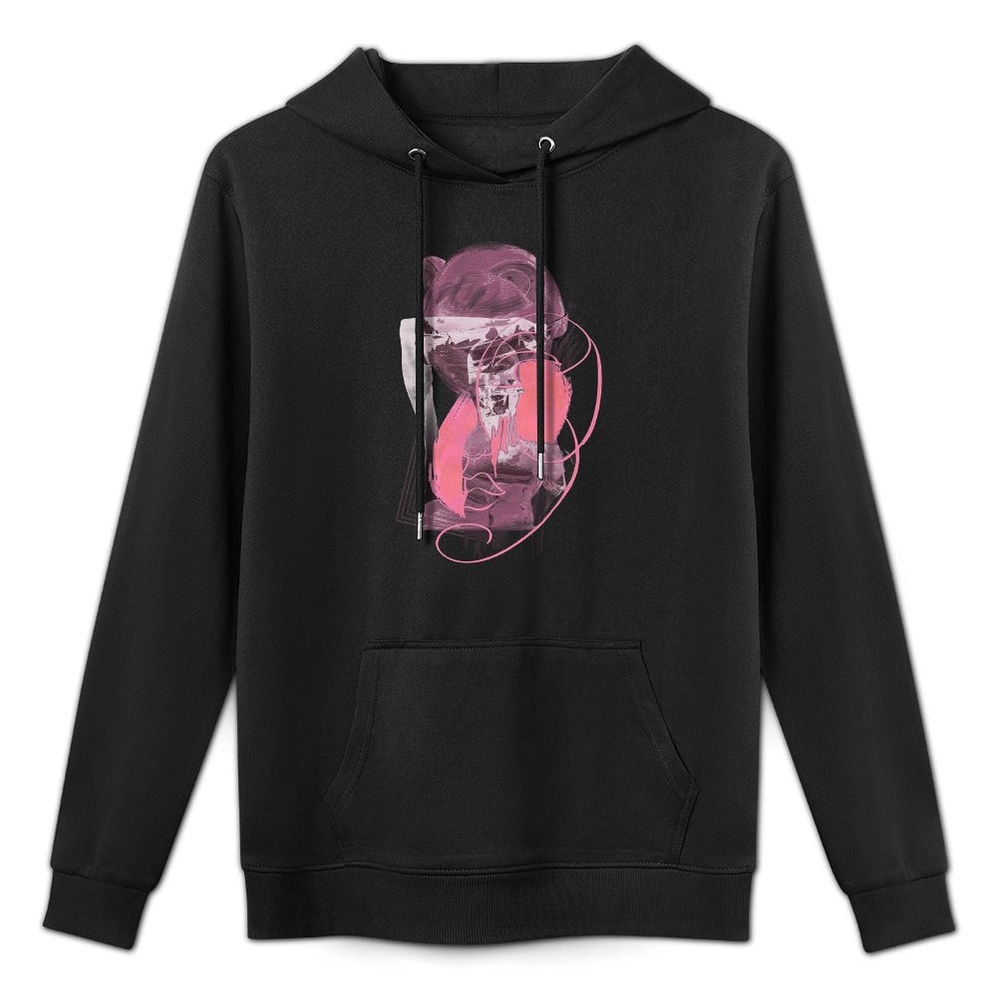 IPIB 250g Hooded Pocket Sweatshirt Front GraphicMen's Hooded  Sweatshirt6000019-3
