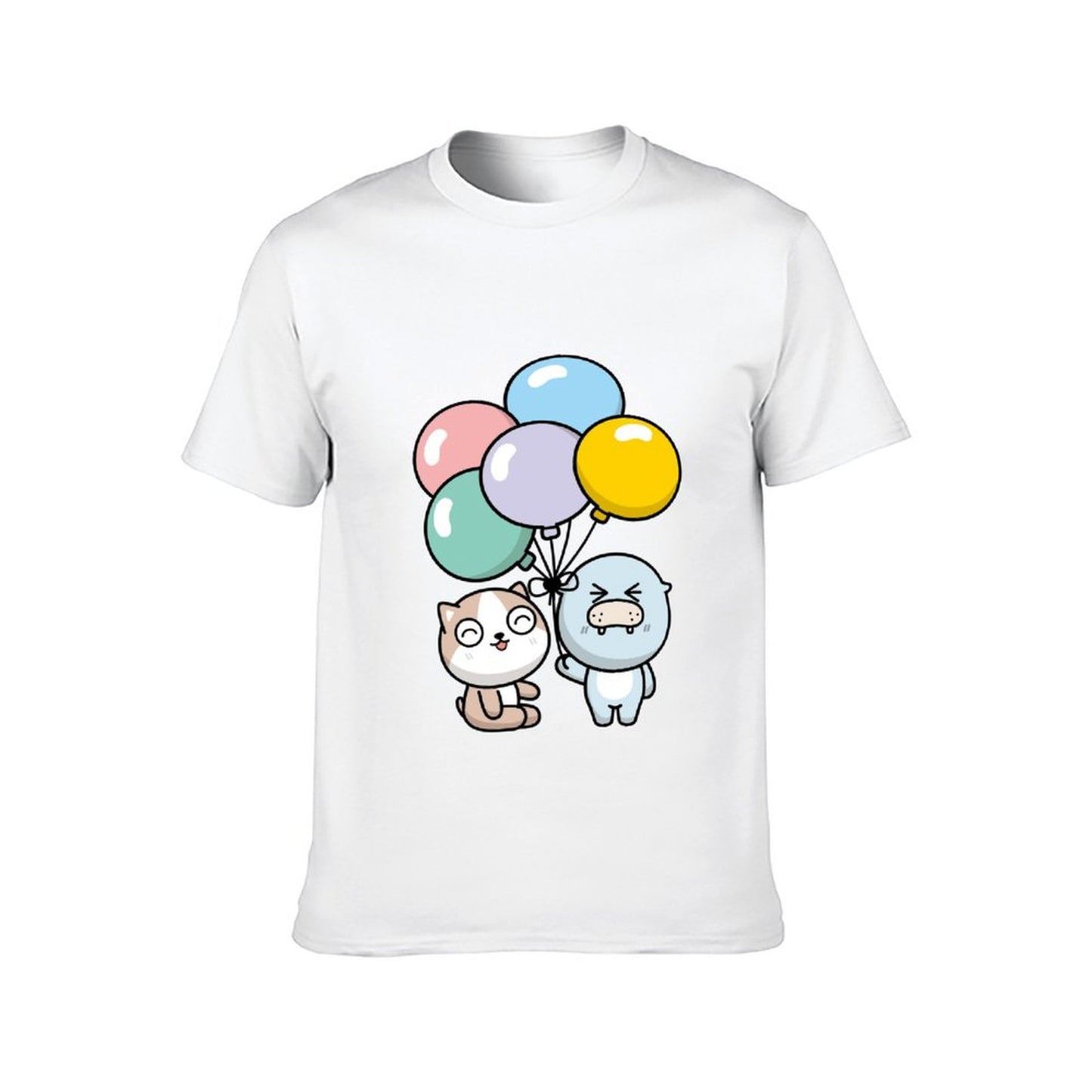 Midweight Batch-Printed Front Graphic T-shirt