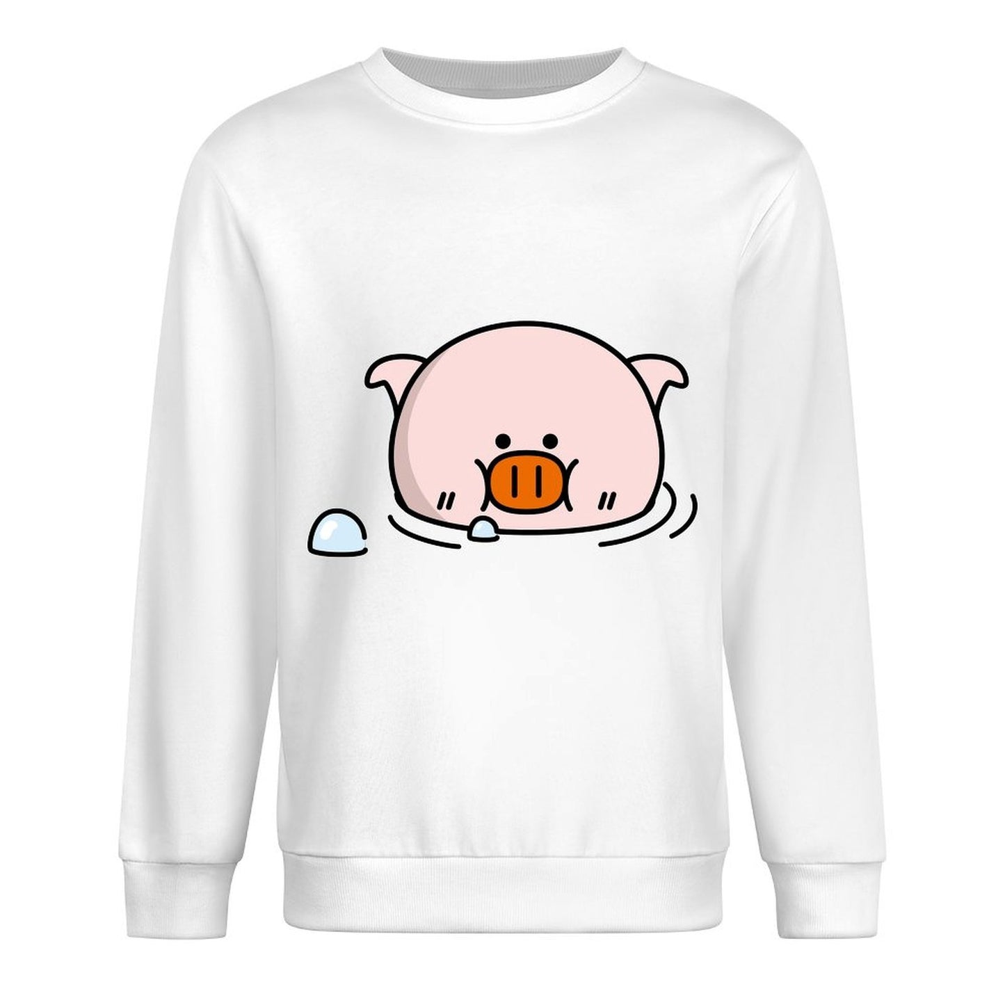 IPBR 250g Crew Neck Long Sleeve Sweatshirt Front GraphicCrew Neck Long Sleeve Sweatshirt4000660
