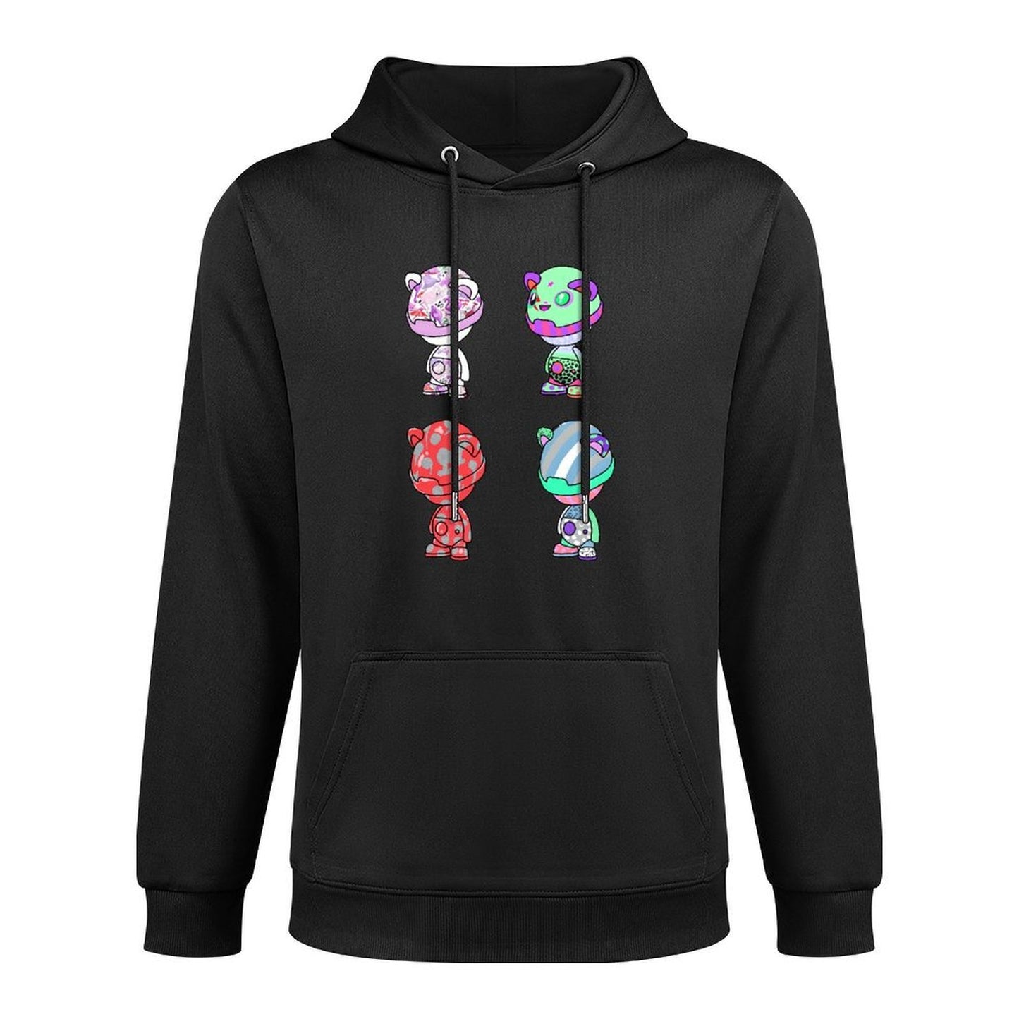 IPIB 250g Hooded Pocket Sweatshirt Front GraphicMen's Hooded  Sweatshirt6000073-1