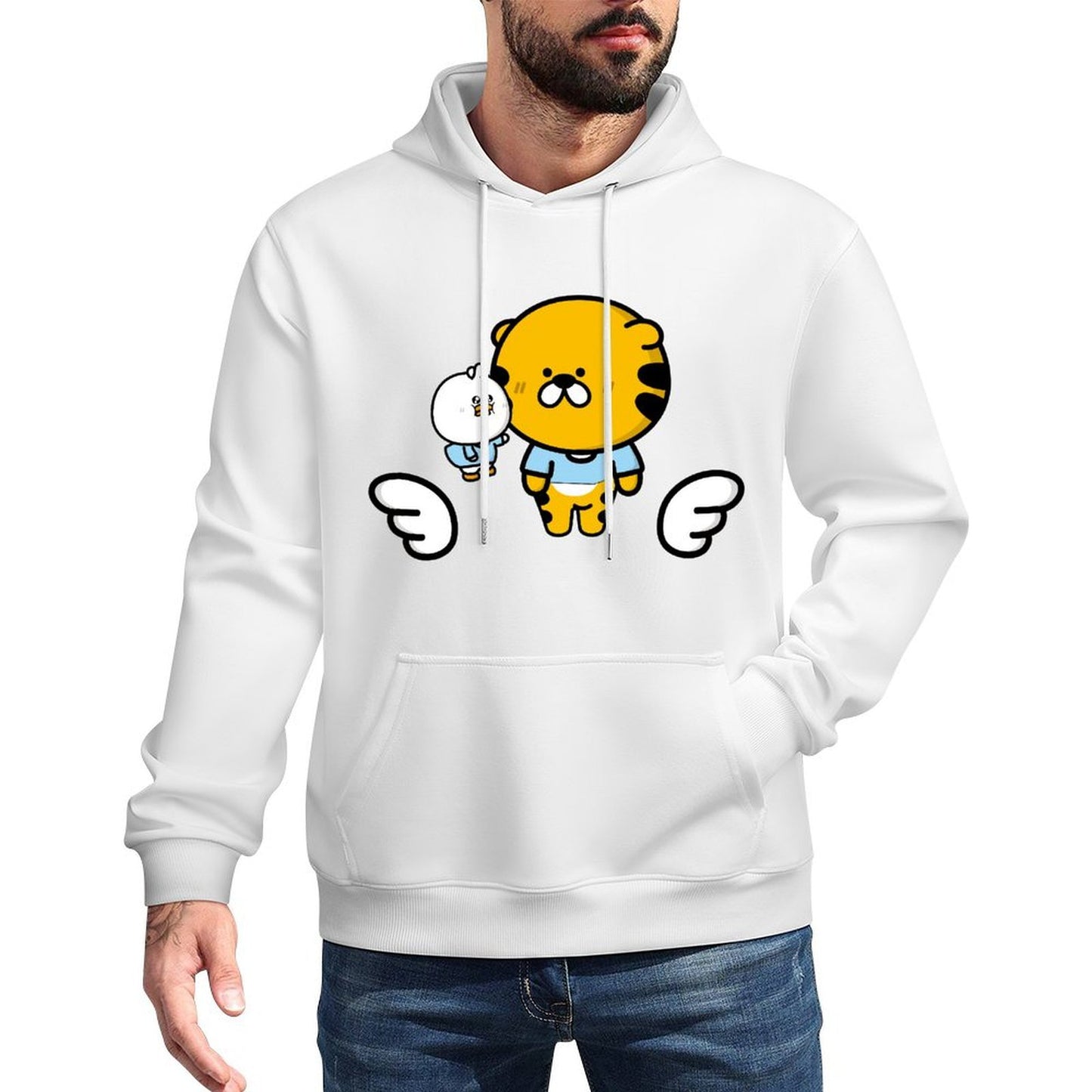 SoftTouch Crisp Print Front Graphic Hoodies