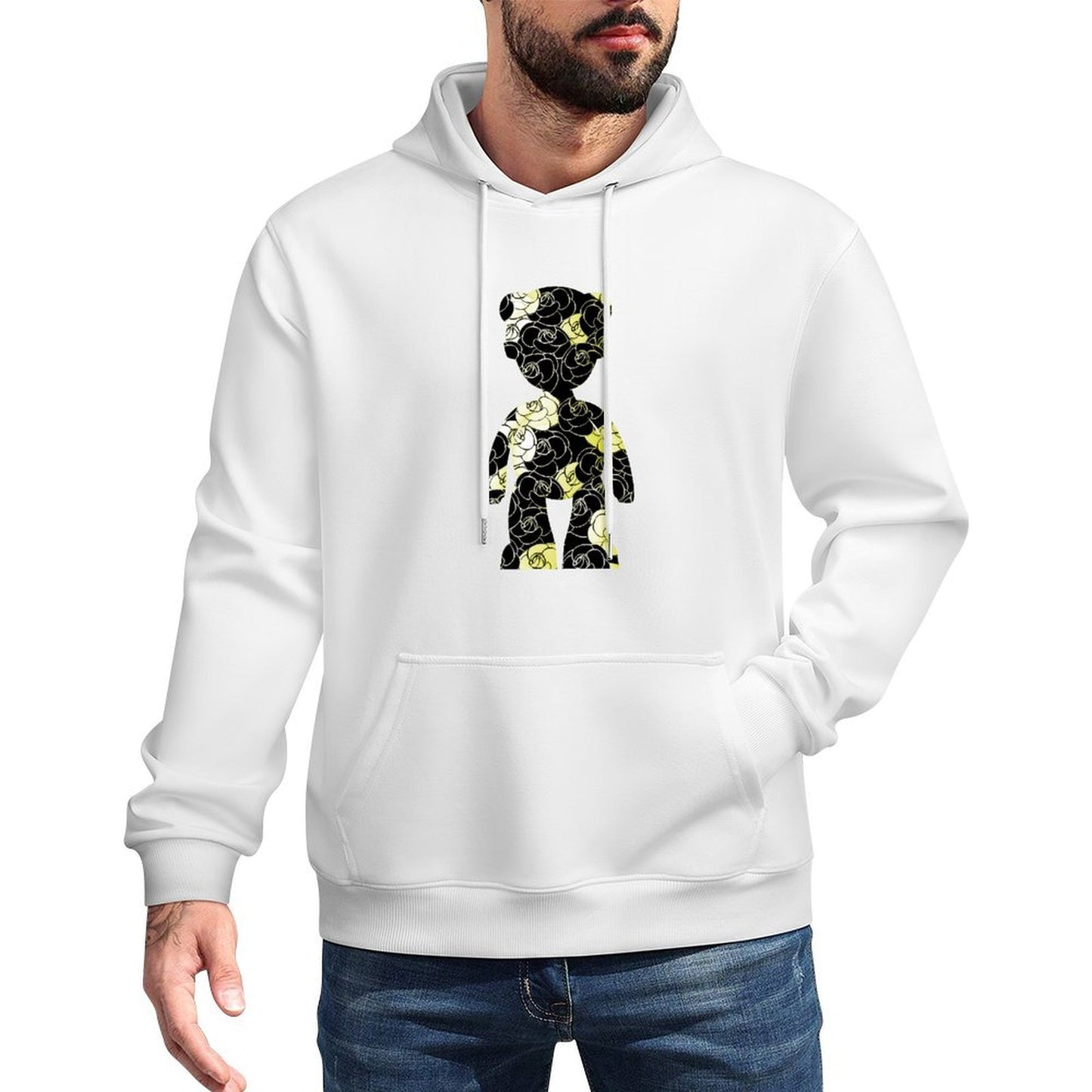 IPIB 250g Hooded Pocket Sweatshirt Front GraphicMen's Hooded  Sweatshirt6000101-3