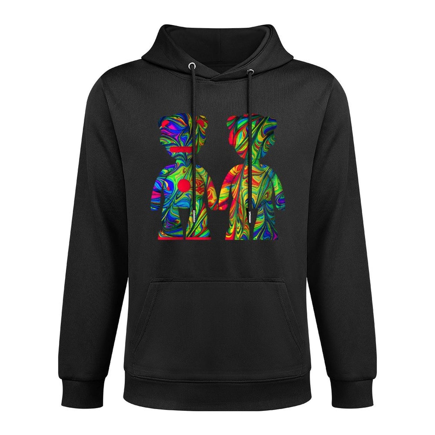 IPIB 250g Hooded Pocket Sweatshirt Front GraphicMen's Hooded  Sweatshirt6000088-5