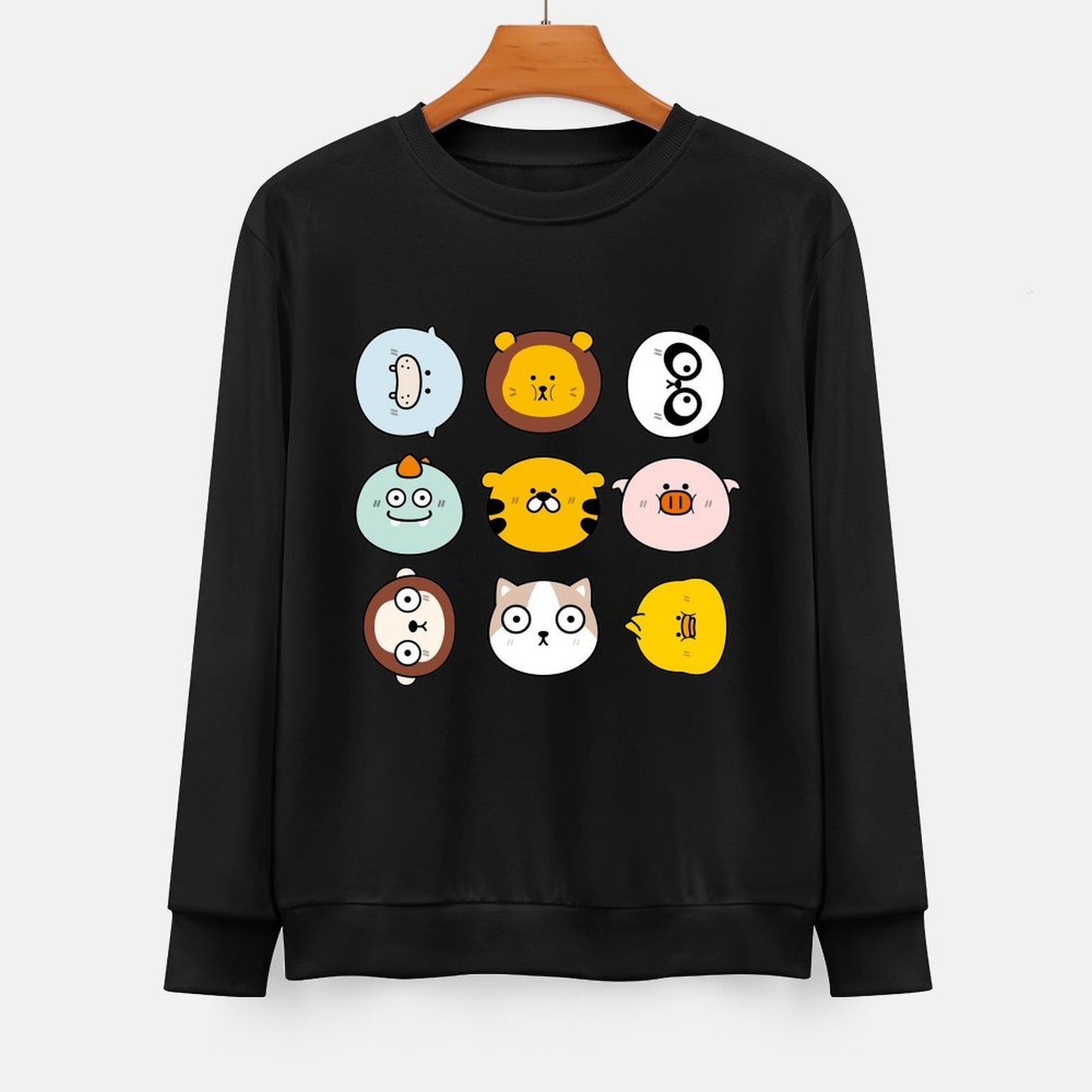 IPBR 250g Crew Neck Long Sleeve Sweatshirt Front GraphicCrew Neck Long Sleeve Sweatshirt4003844