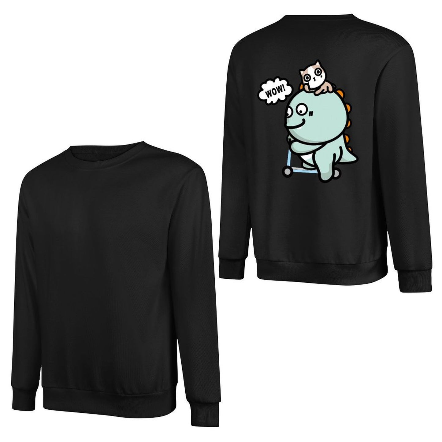 Crew Neck Long Sleeve Sweatshirt 4000641