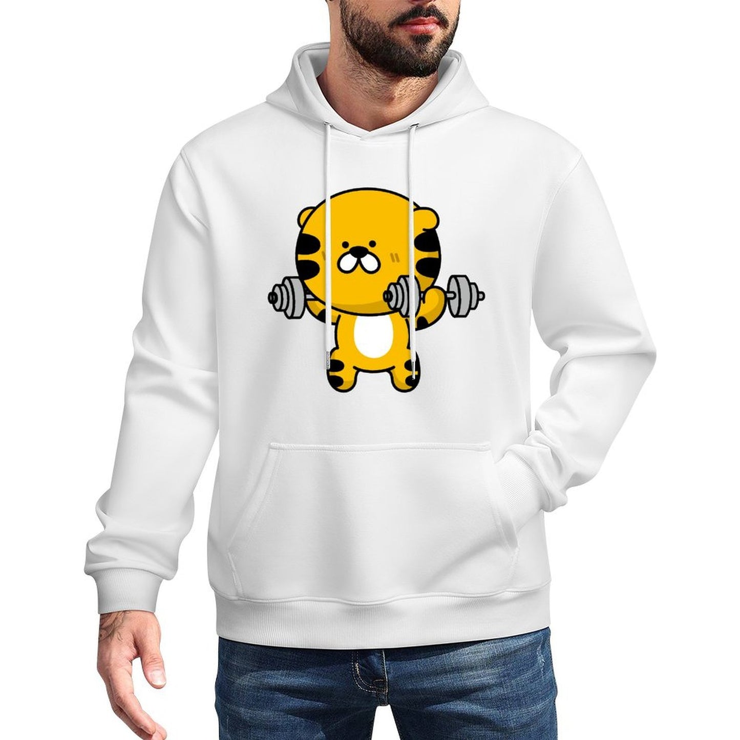 IPBR 250g Hooded Pocket Sweatshirt Front GraphicMen's Hooded  Sweatshirt4000031