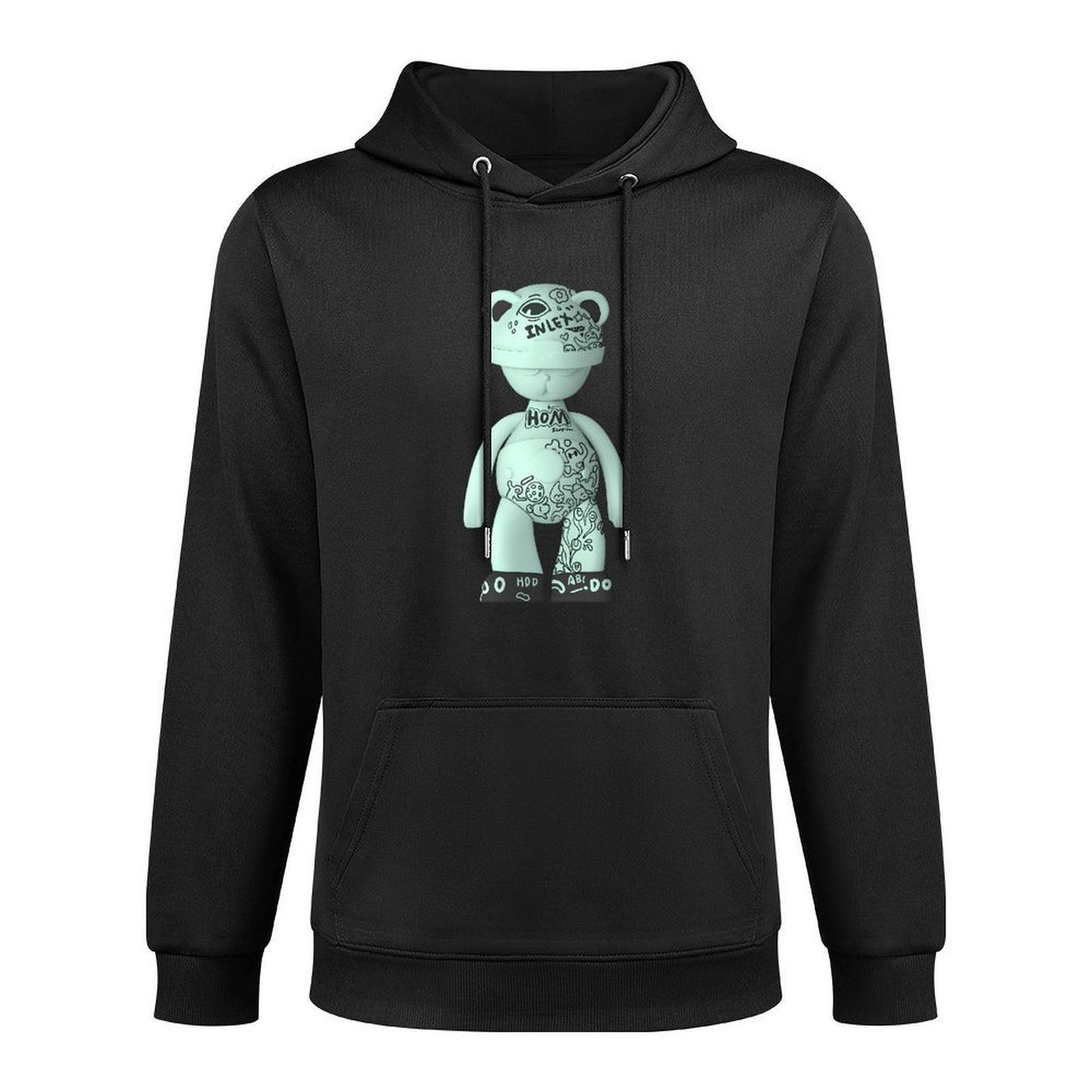IPIB 250g Hooded Pocket Sweatshirt Front GraphicMen's Hooded  Sweatshirt6000109-3