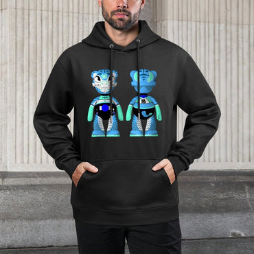 IPIB 250g Hooded Pocket Sweatshirt Front GraphicMen's Hooded  Sweatshirt6000076-3