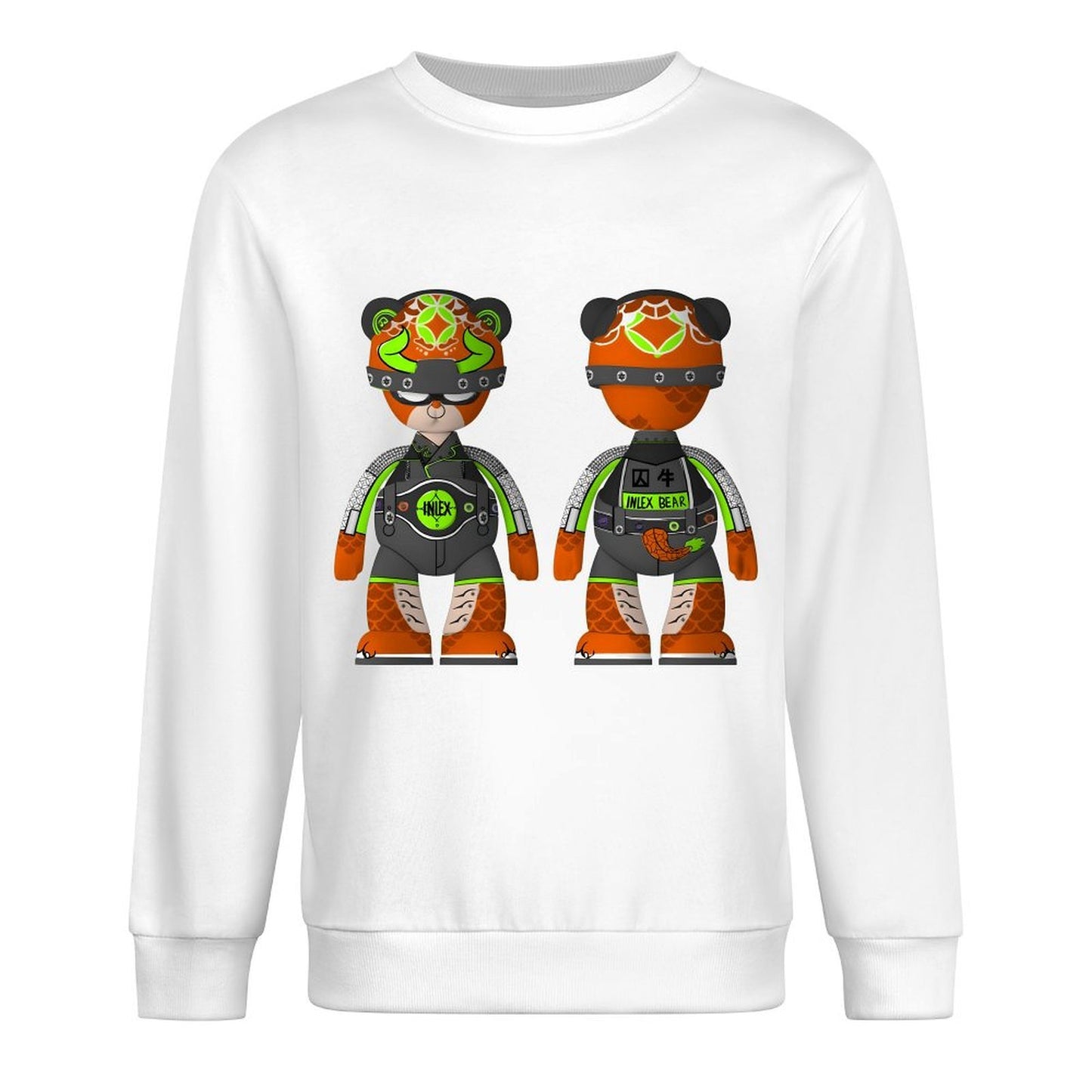 IPIB 250g Crew Neck Long Sleeve Sweatshirt Front GraphicCrew Neck Long Sleeve Sweatshirt6000095-2