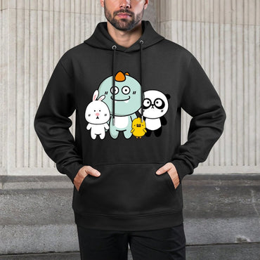 IPBR 250g Hooded Pocket Sweatshirt Front GraphicMen's Hooded  Sweatshirt4000364