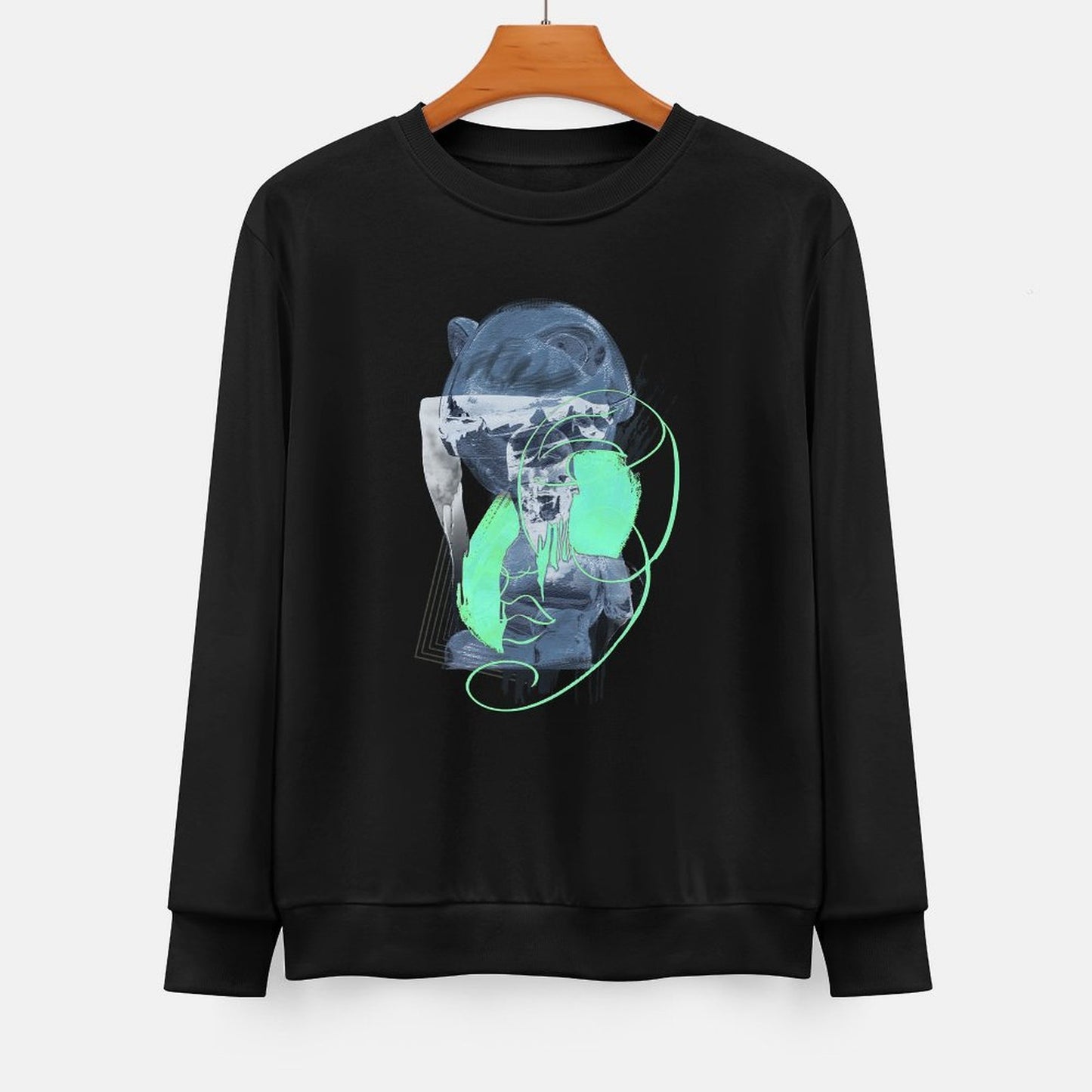 IPIB 250g Crew Neck Long Sleeve Sweatshirt Front GraphicCrew Neck Long Sleeve Sweatshirt6000019-5