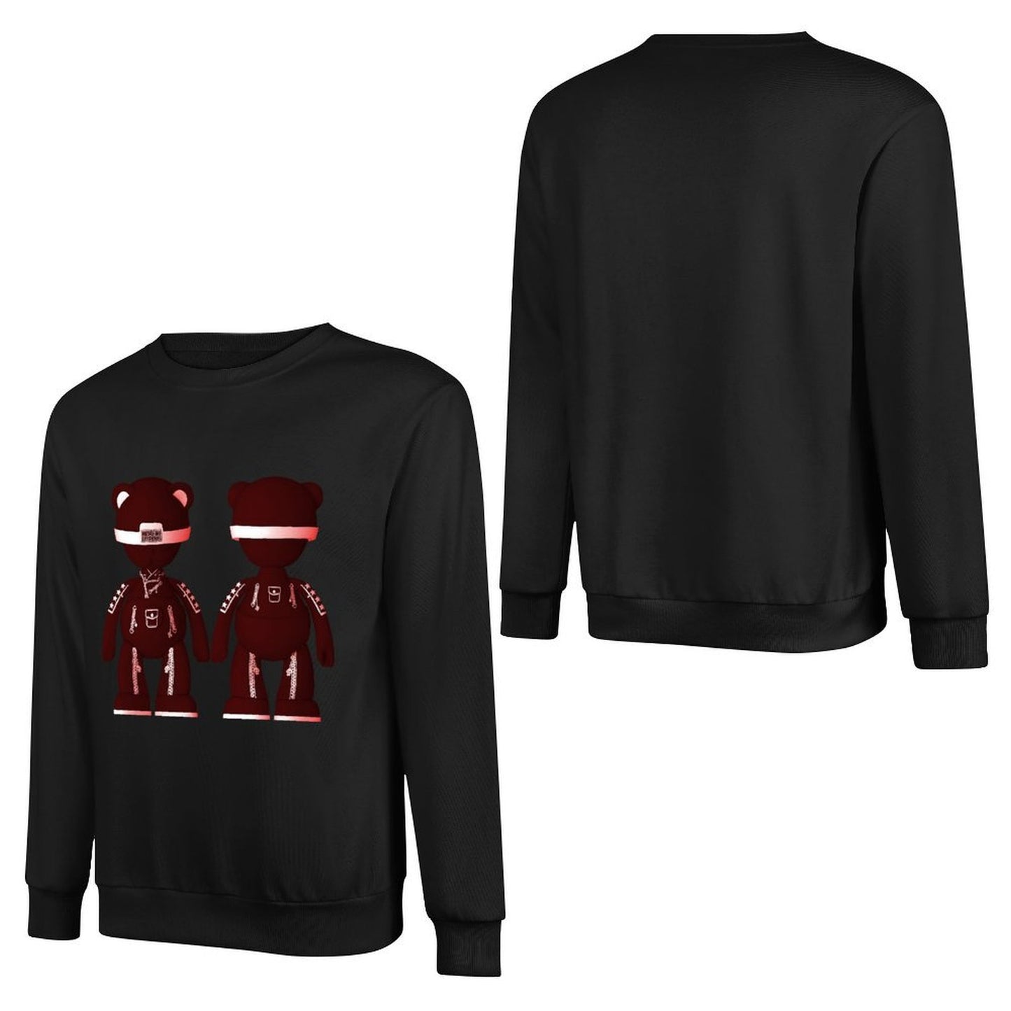 IPIB 250g Crew Neck Long Sleeve Sweatshirt Front GraphicCrew Neck Long Sleeve Sweatshirt6000093-3