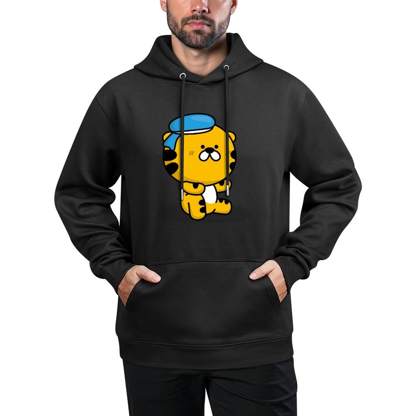 IPBR 250g Hooded Pocket Sweatshirt Front GraphicMen's Hooded  Sweatshirt4000129