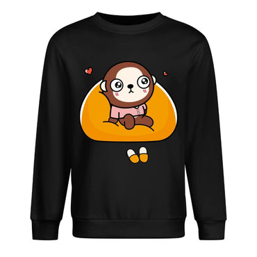 IPBR 250g Crew Neck Long Sleeve Sweatshirt Front GraphicCrew Neck Long Sleeve Sweatshirt4000881