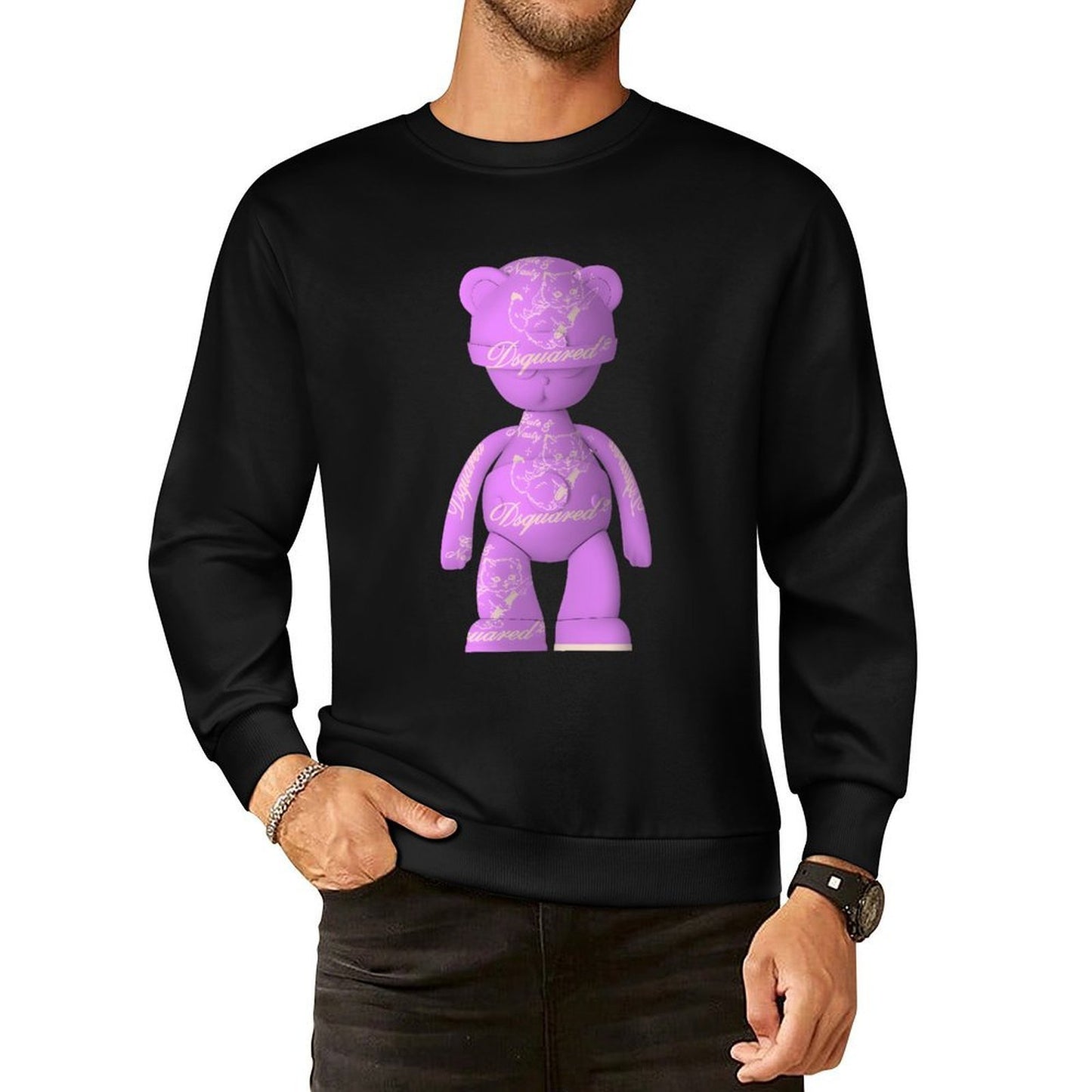 IPIB 250g Crew Neck Long Sleeve Sweatshirt Front GraphicCrew Neck Long Sleeve Sweatshirt6000123-5