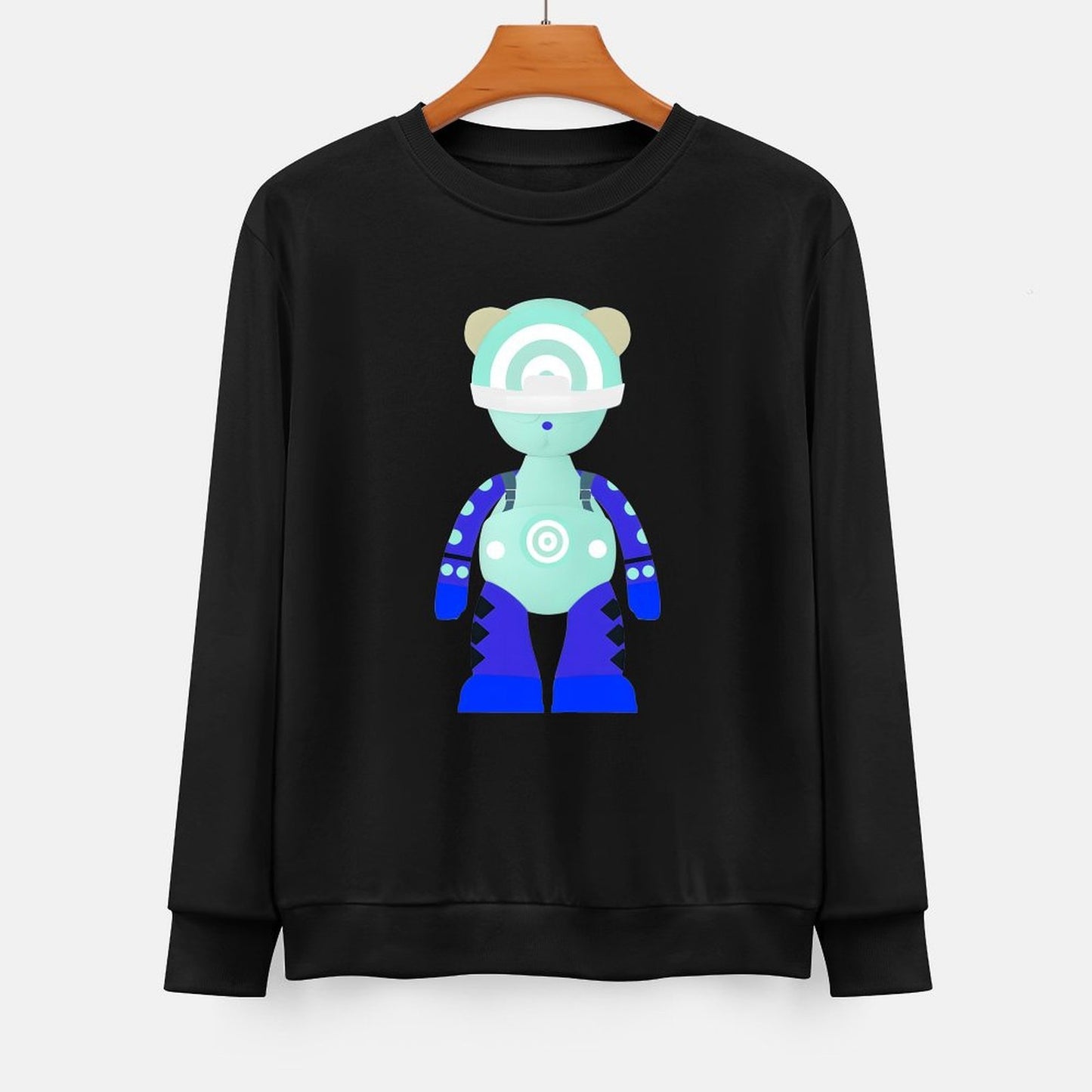 IPIB 250g Crew Neck Long Sleeve Sweatshirt Front GraphicCrew Neck Long Sleeve Sweatshirt6000134-5