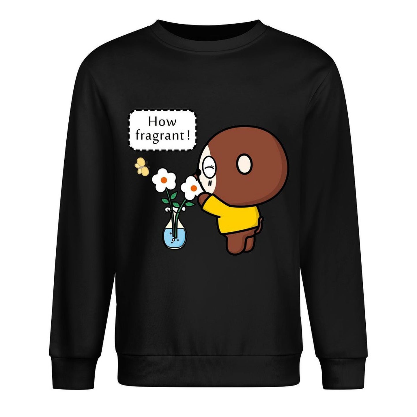 IPBR 250g Crew Neck Long Sleeve Sweatshirt Front GraphicCrew Neck Long Sleeve Sweatshirt4000902