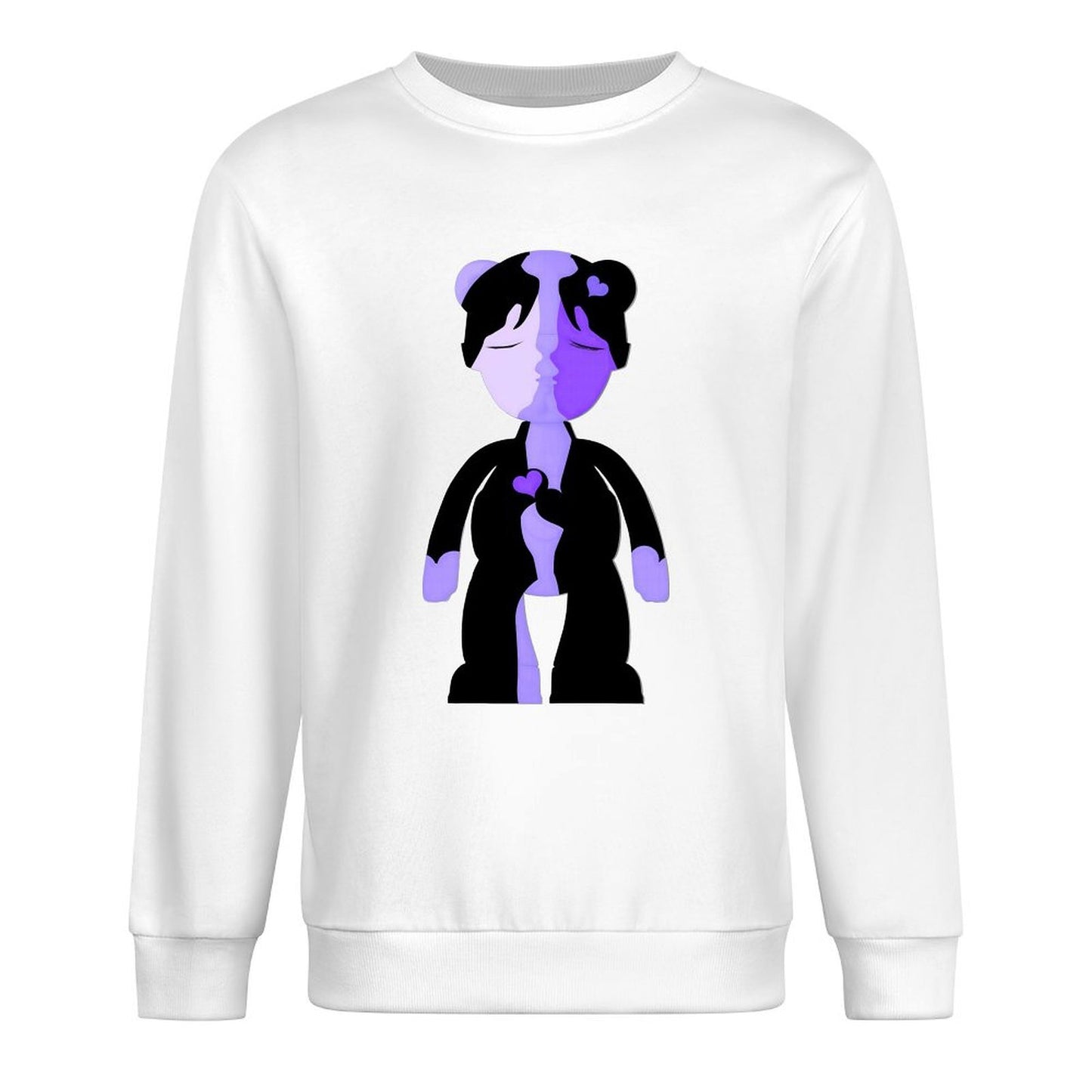 IPIB 250g Crew Neck Long Sleeve Sweatshirt Front GraphicCrew Neck Long Sleeve Sweatshirt6000087-1